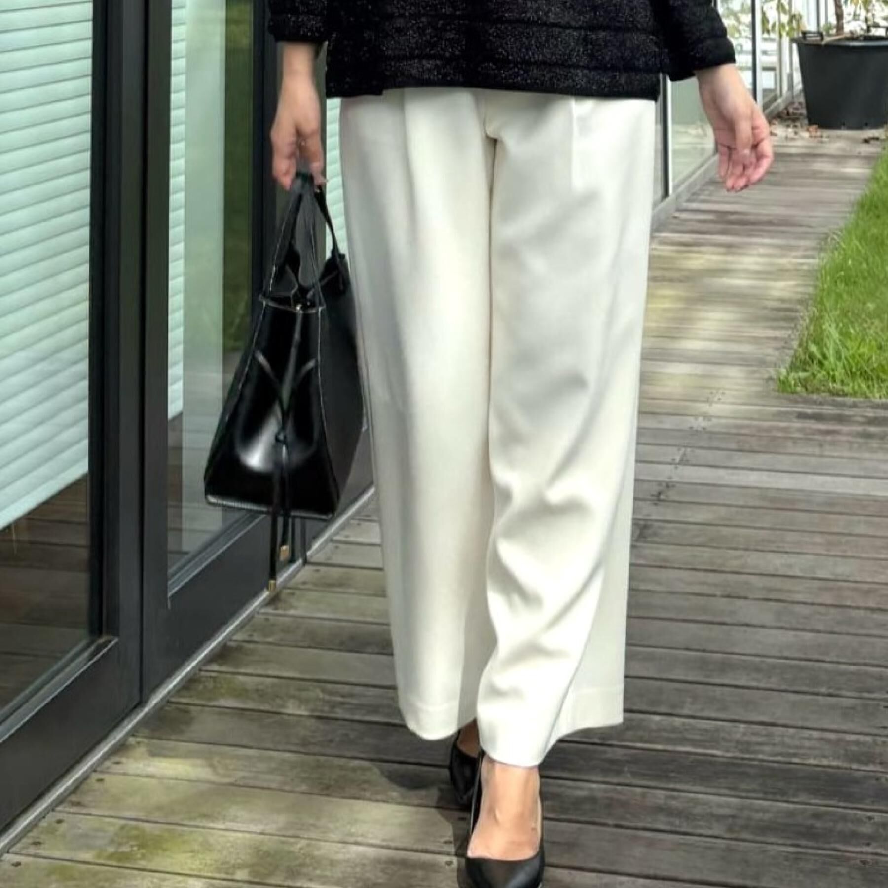 COUP DE CHANCE「【手洗い可】ストレートワイドパンツ」|その他|