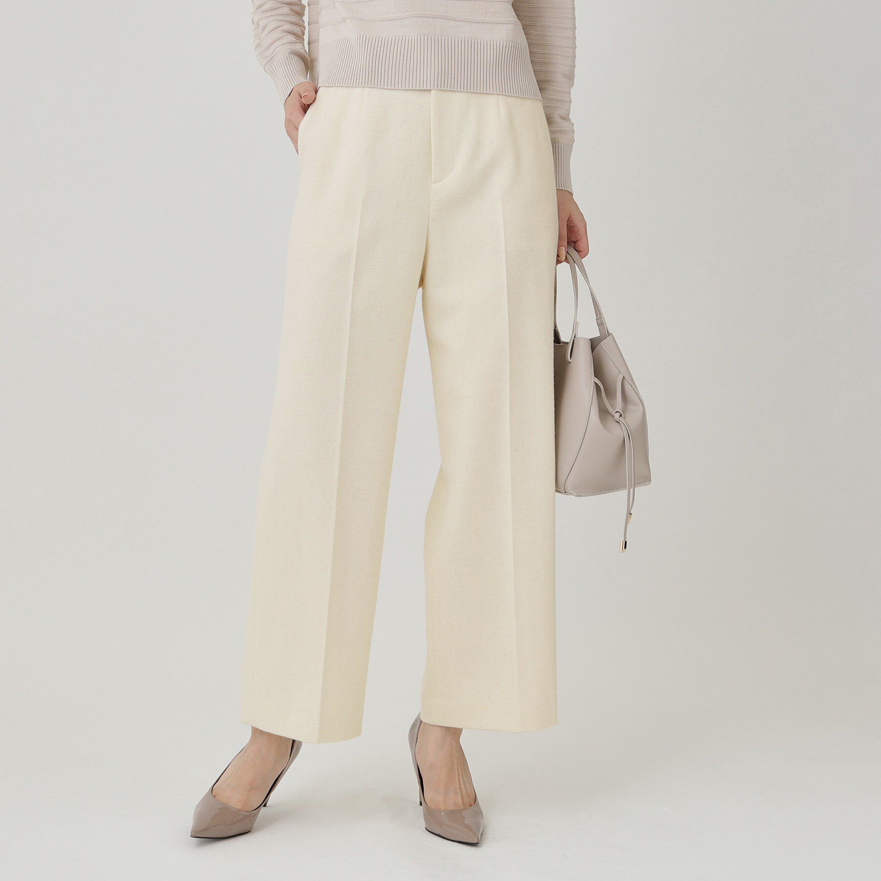 COUP DE CHANCE「【日本製】ラメ入りツイードパンツ」|その他|