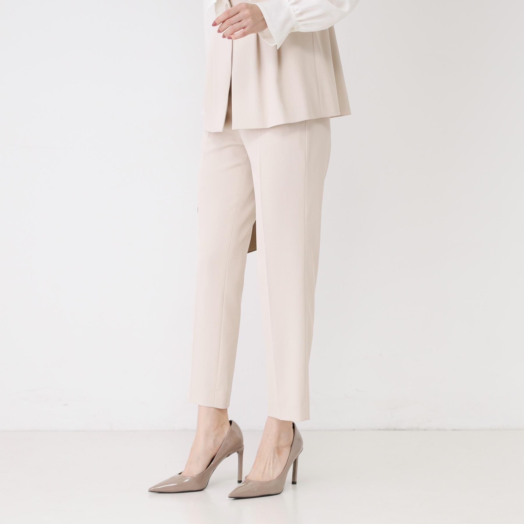 COUP DE CHANCE「【手洗い可／日本製／スーツ可】センタープレステーパードパンツ」|その他|