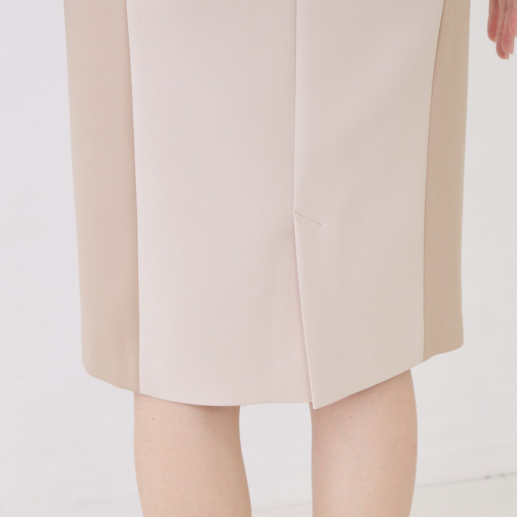 COUP DE CHANCE「【手洗い可／日本製】配色タイトワンピース」|ワンピース|