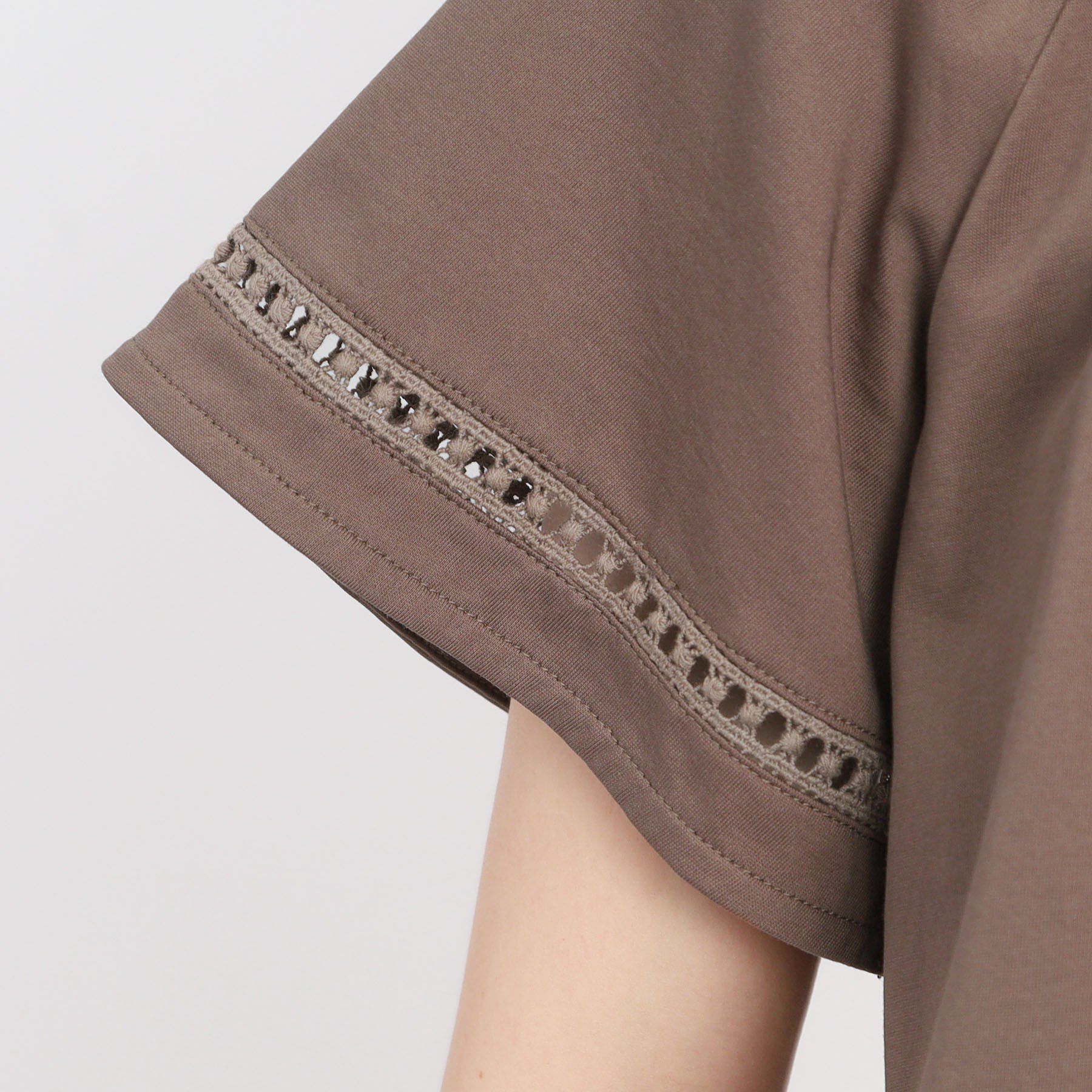 Reflect「【手洗い可】フレアースリーブカットソー」|Tシャツ・カットソー|