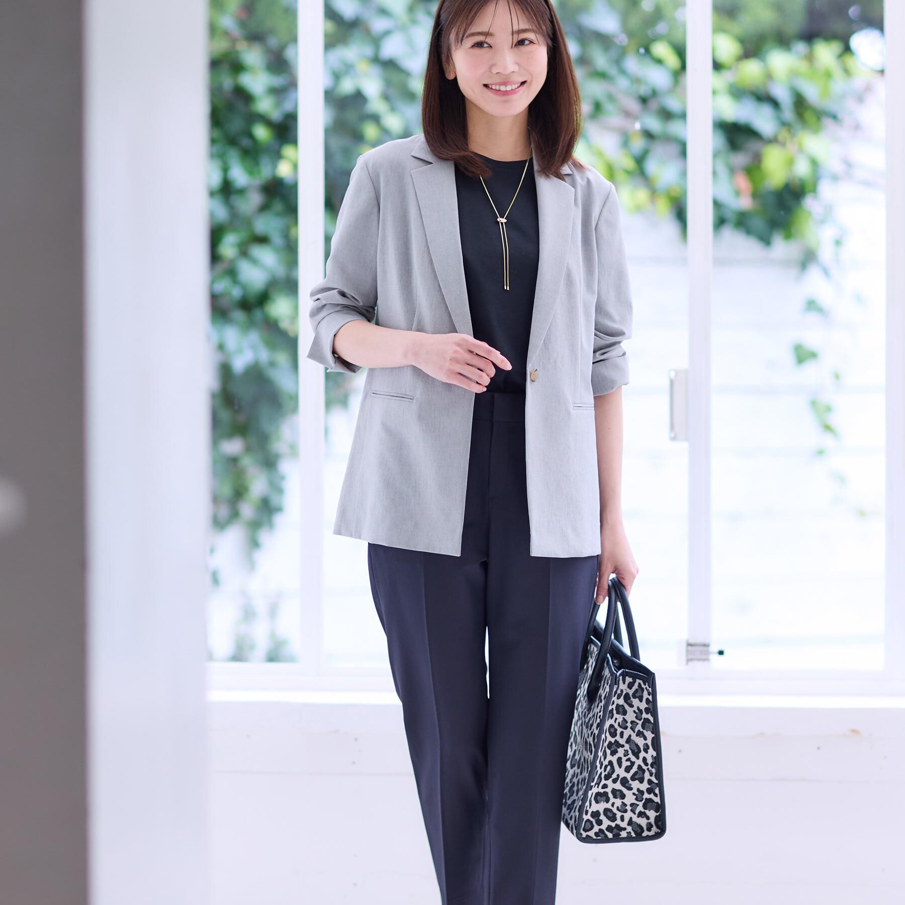 Reflect「【マシンウォッシュ可／セットアップ可／通勤におすすめ】ドライタッチジャケット」|テーラードジャケット|