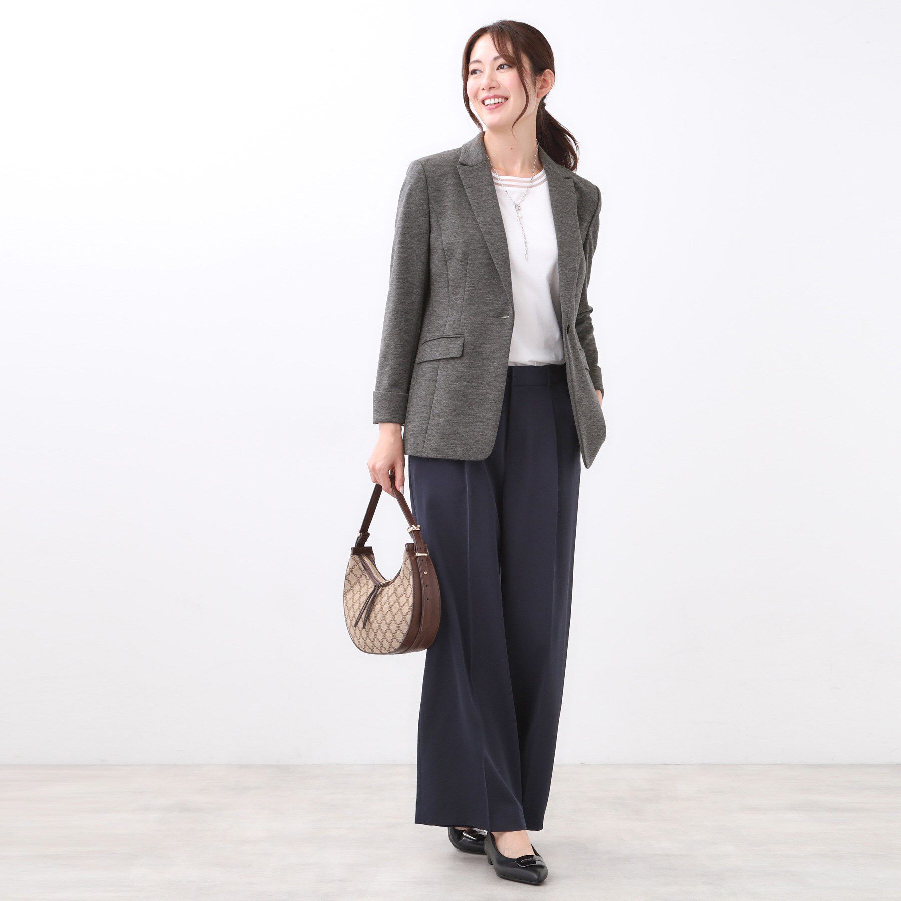 Reflect「【匠シリーズ／パンツスタイルにおすすめ◎／セットアップ可】匠ジャケット／ロングテーラード」|テーラードジャケット|