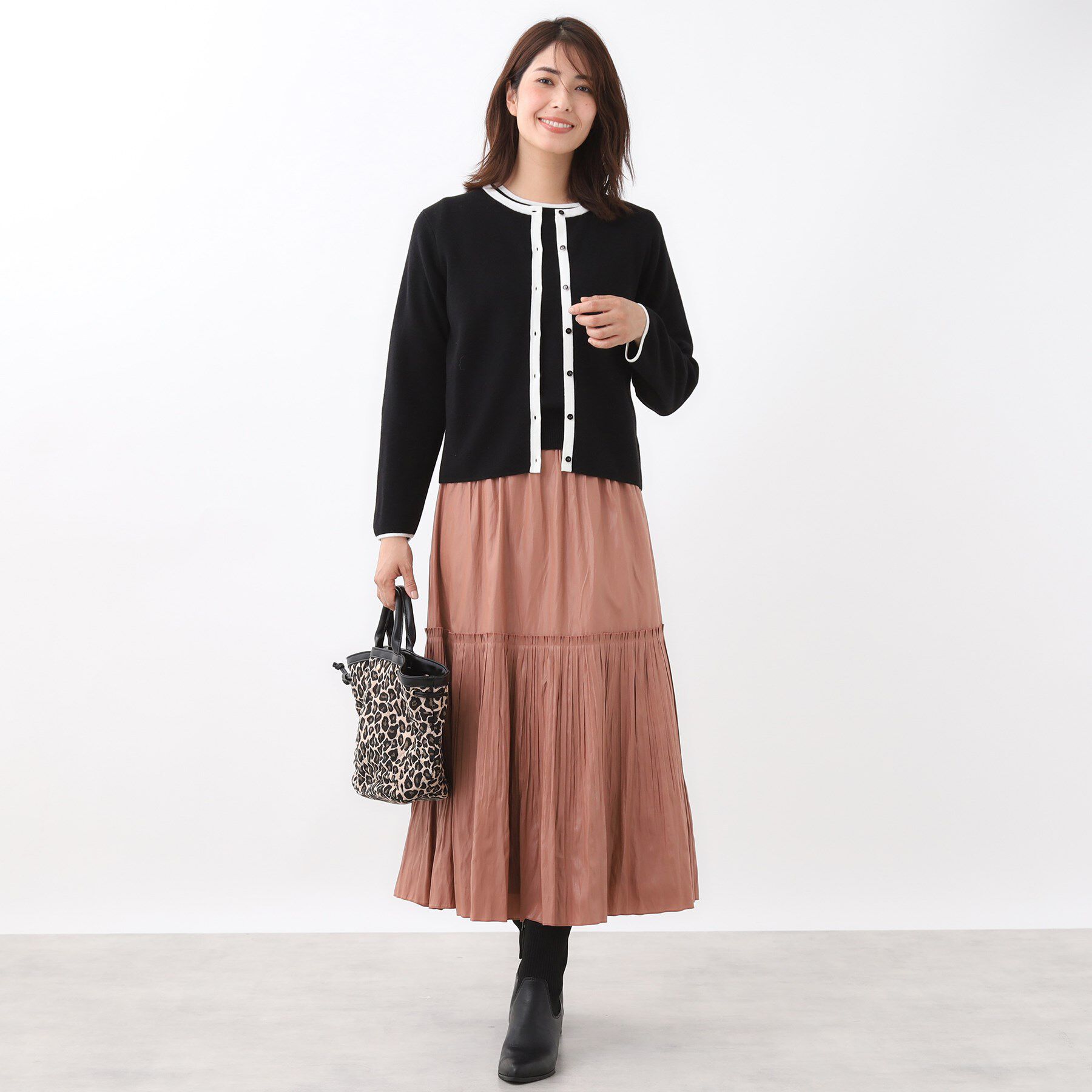 Reflect「【腰周りすっきり◎】プリーツギャザースカート」|スカート|