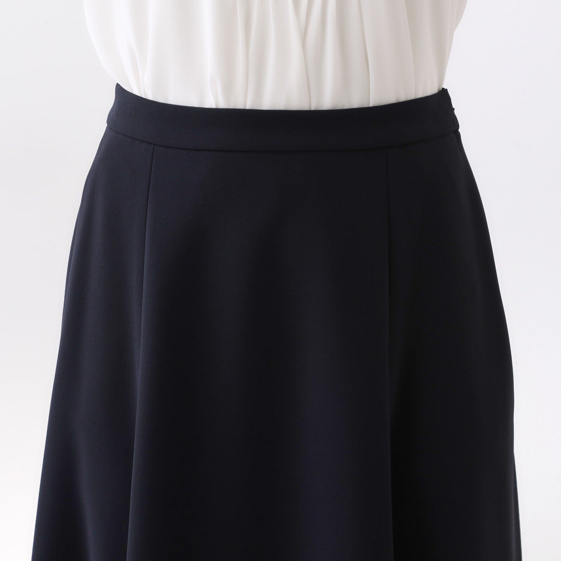 Reflect「【フォーマル／入卒／セットアップ可】フリュイドフレアスカート」|スカート|