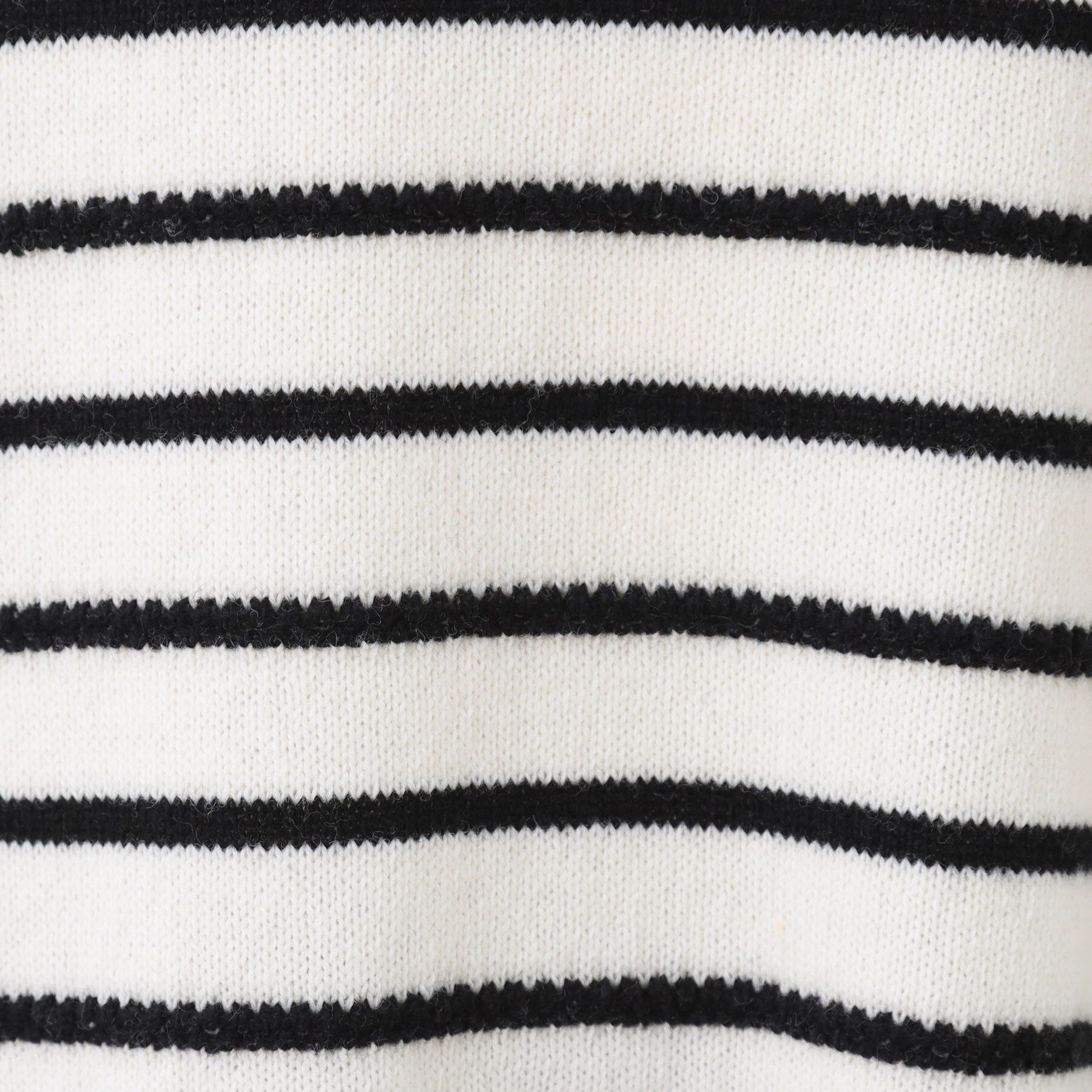 Reflect「【ゆったり着られる◎】ボートネックボーダーニット」|ニット・セーター|