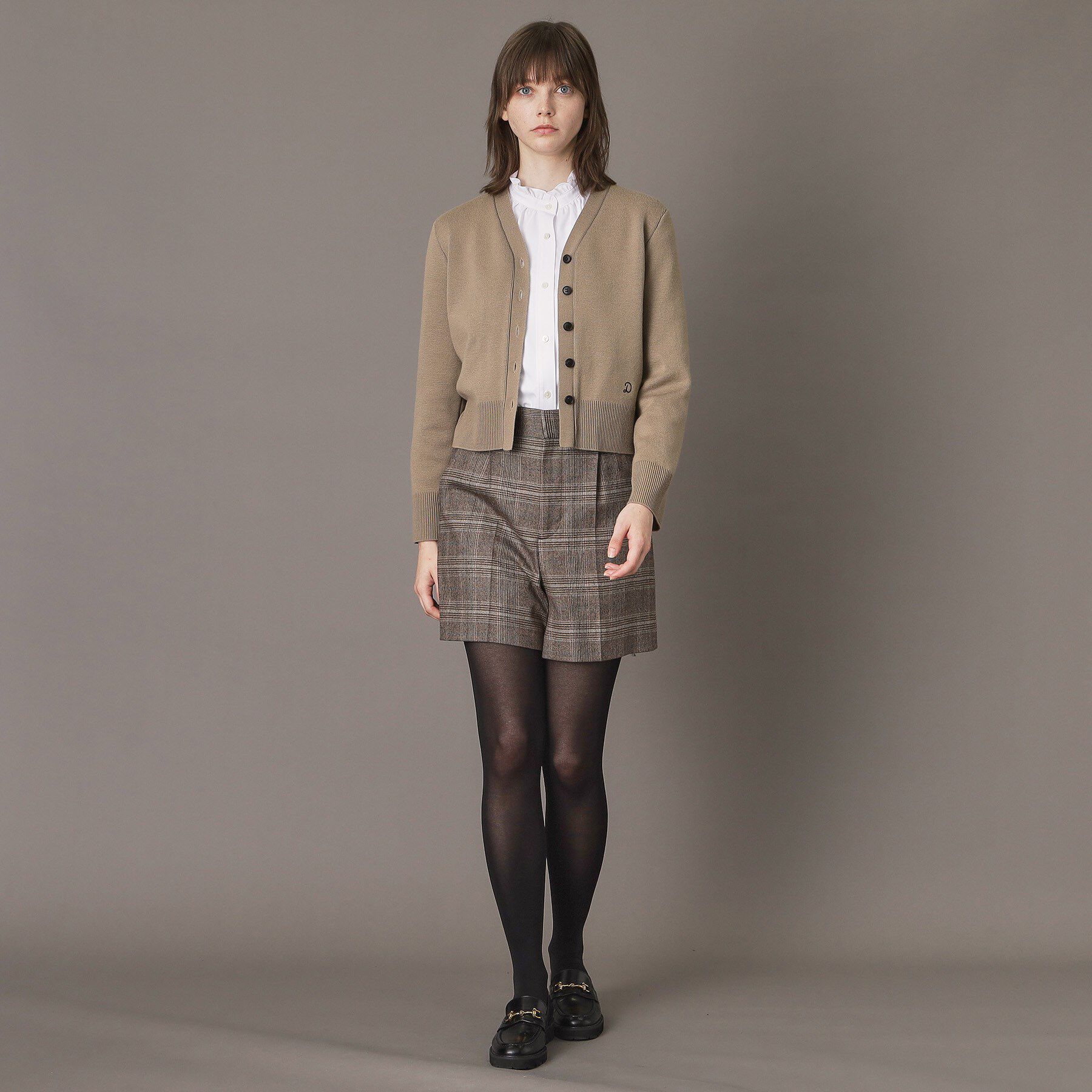 DRESSTERIOR「ミラノリブカーディガン」|カーディガン|