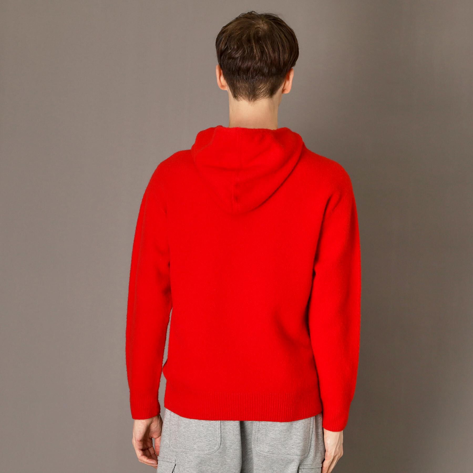 DRESSTERIOR「カシミヤブレンドフードニット」|ニット・セーター|