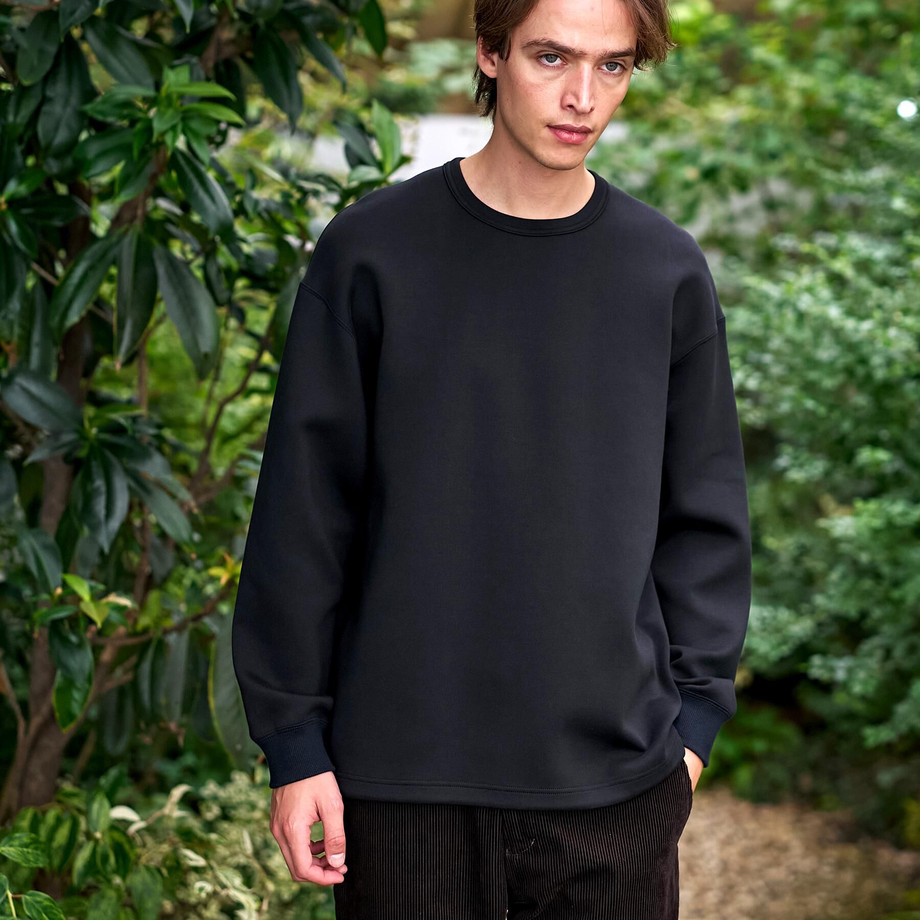 DRESSTERIOR「ストレッチ ダンボールプルオーバー」|Tシャツ・カットソー|