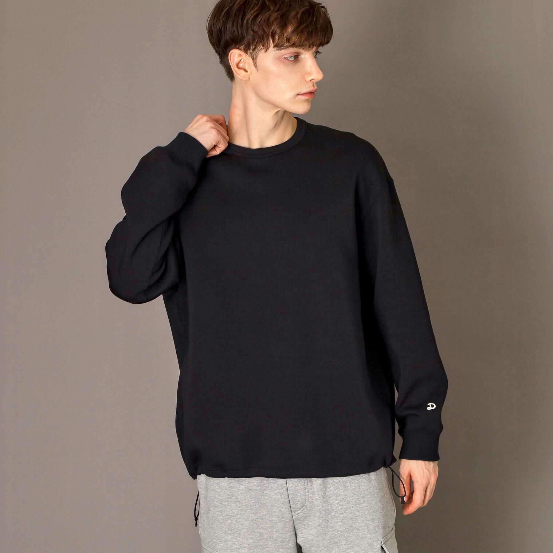 DRESSTERIOR「ストレッチ ダンボールプルオーバー」|Tシャツ・カットソー|