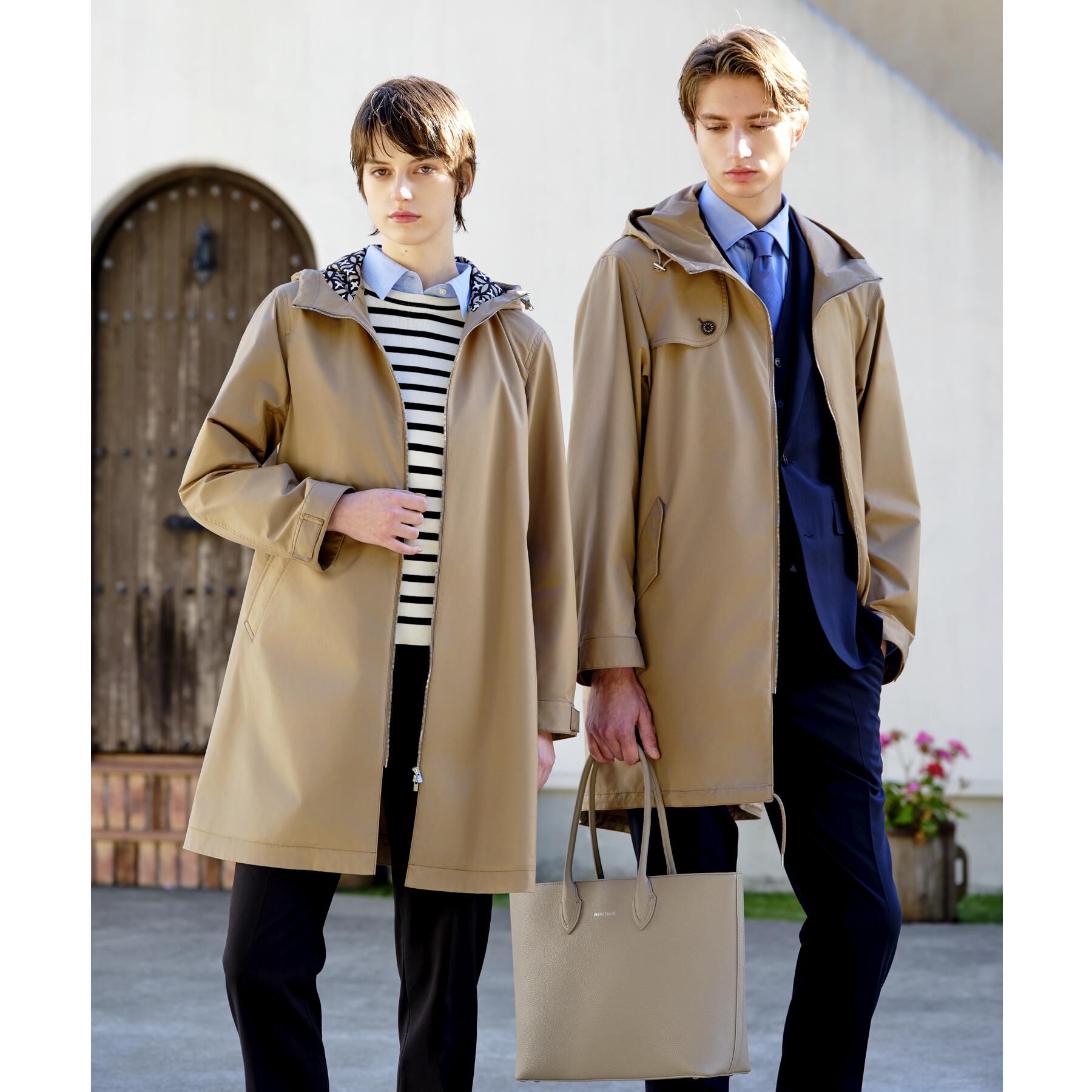 DRESSTERIOR「【撥水素材】レインプルーフ フーデッドコート」|その他|