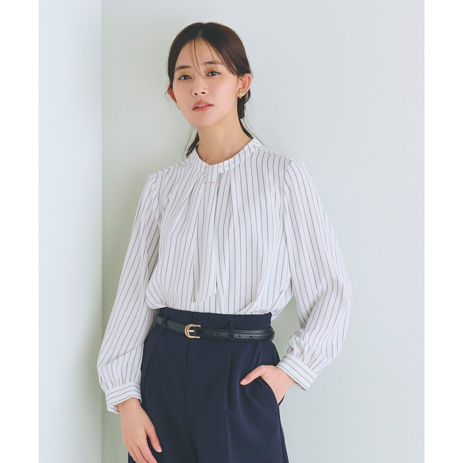 grove「マルチWAYボウタイブラウス」|シャツ・ブラウス|オフホワイト(303