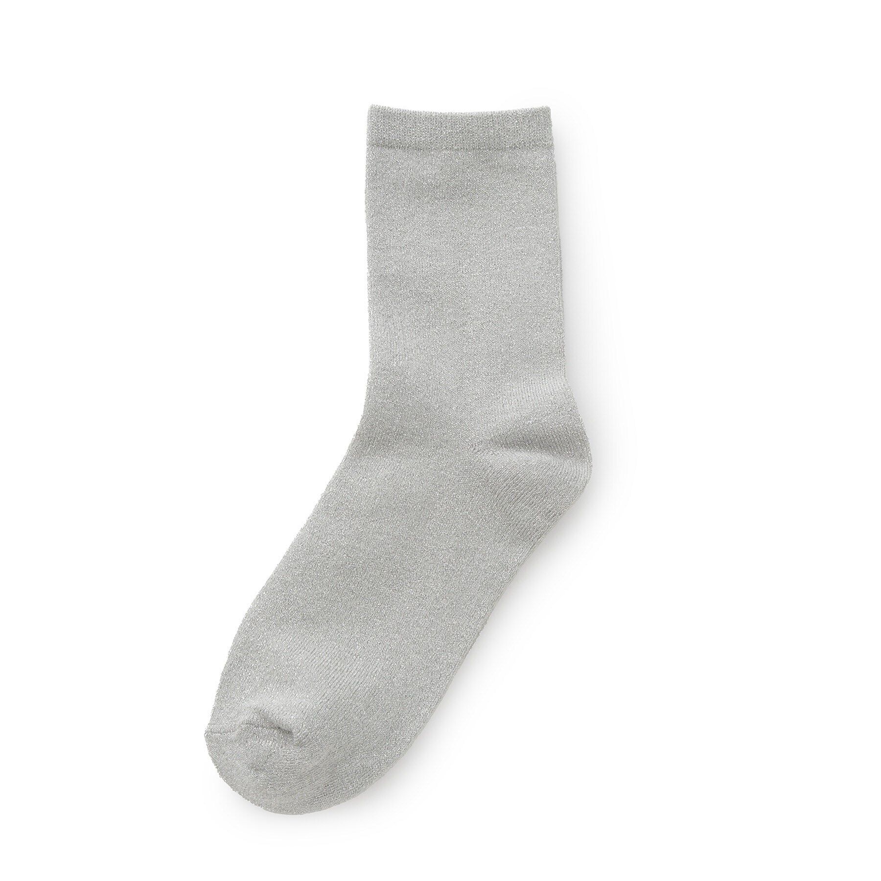 grove「ラメソックス」|ソックス|シルバー(006)