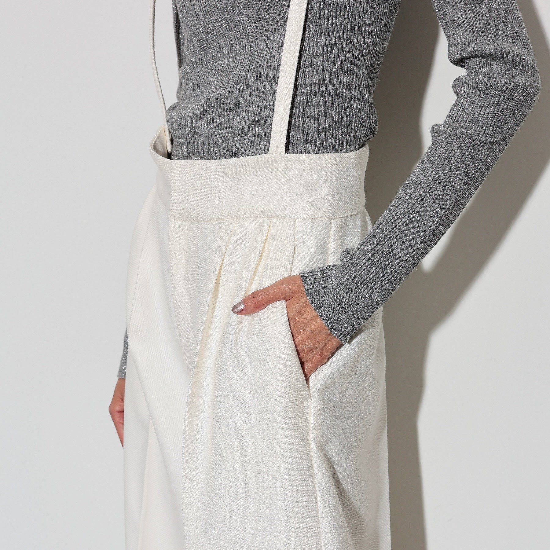 GALLEST「サスペンダー付きツイルワイドパンツ」|その他|