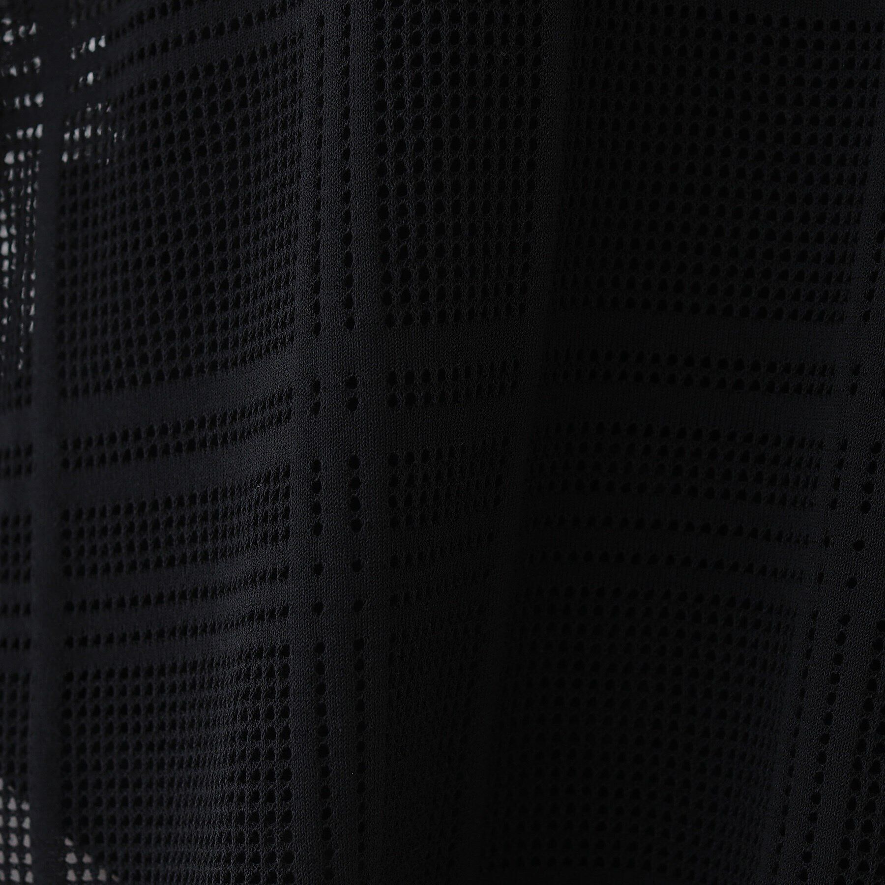 INDIVI「【洗える】メッシュチェック柄ニット」|ニット・セーター|