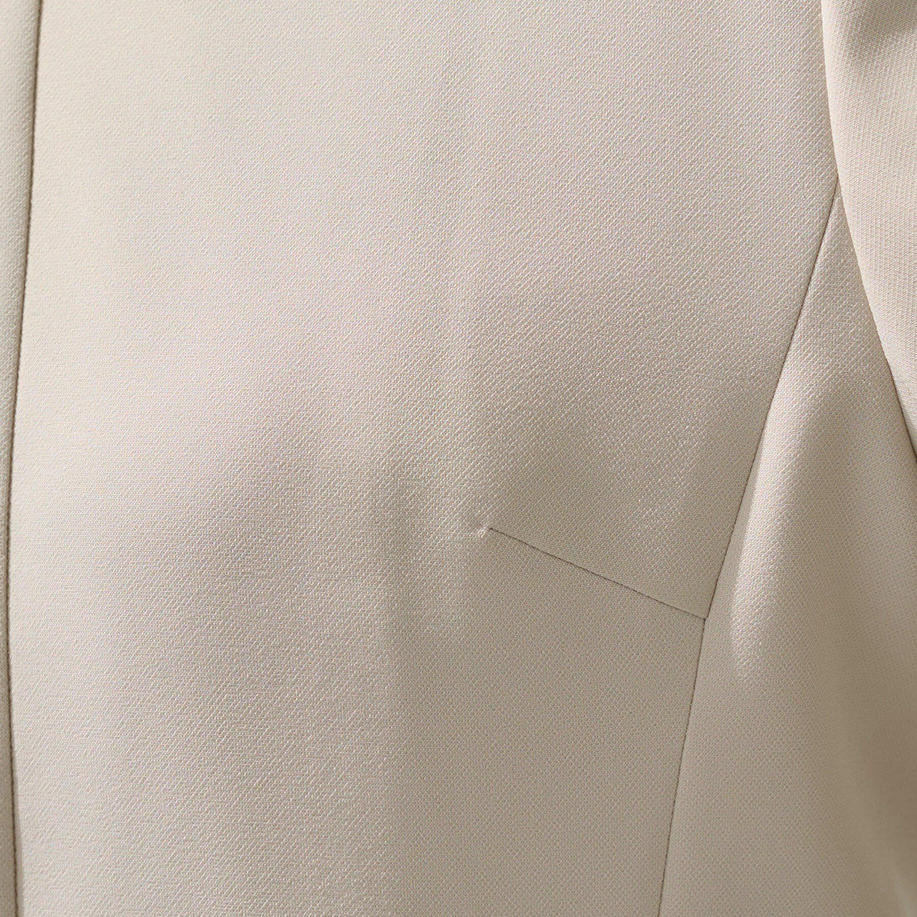 INDIVI「【上品光沢／セレモニー／SETUP可能】切り替えデザインジャケット」|ノーカラージャケット|