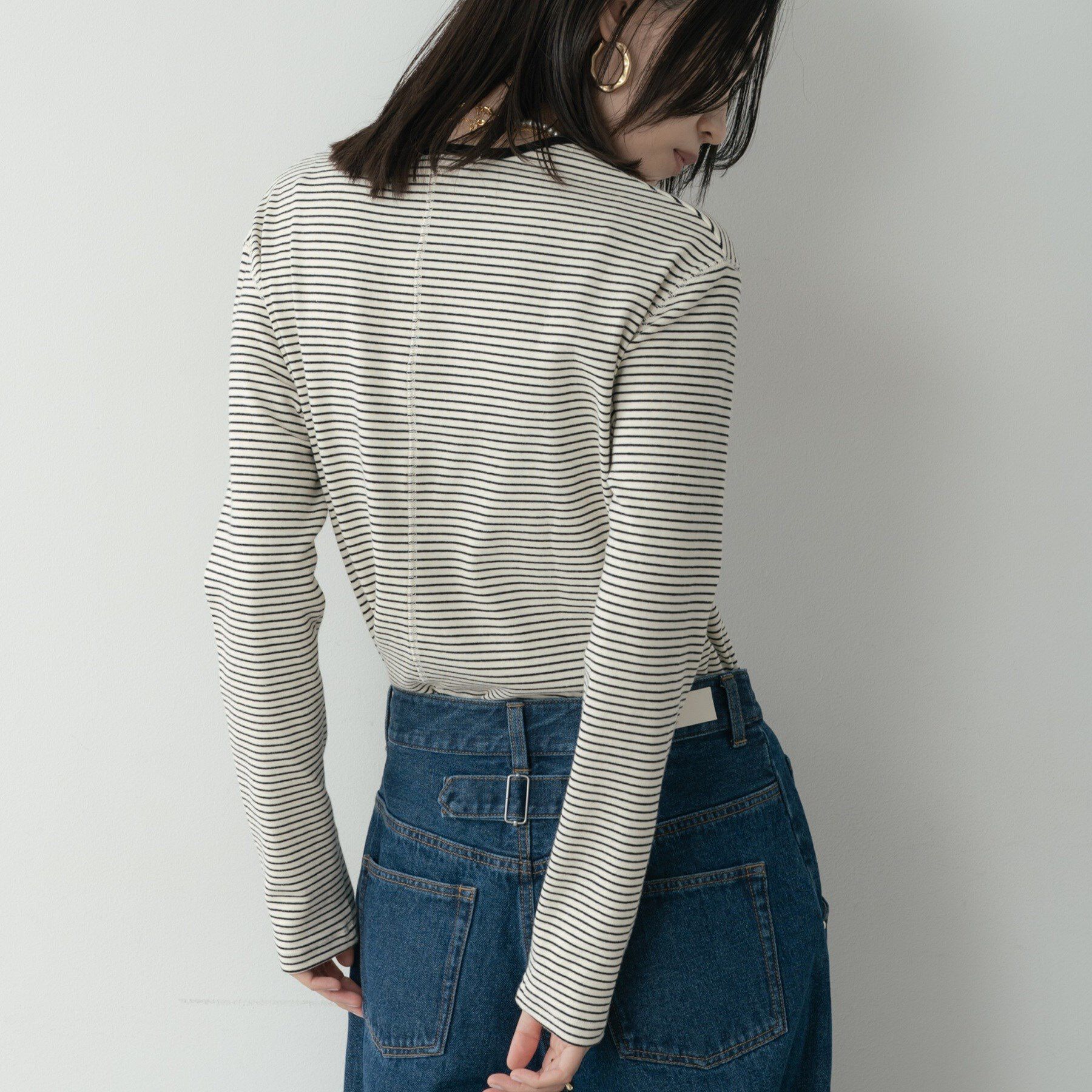 GALLEST「ボーダーカットソー」|Tシャツ・カットソー|