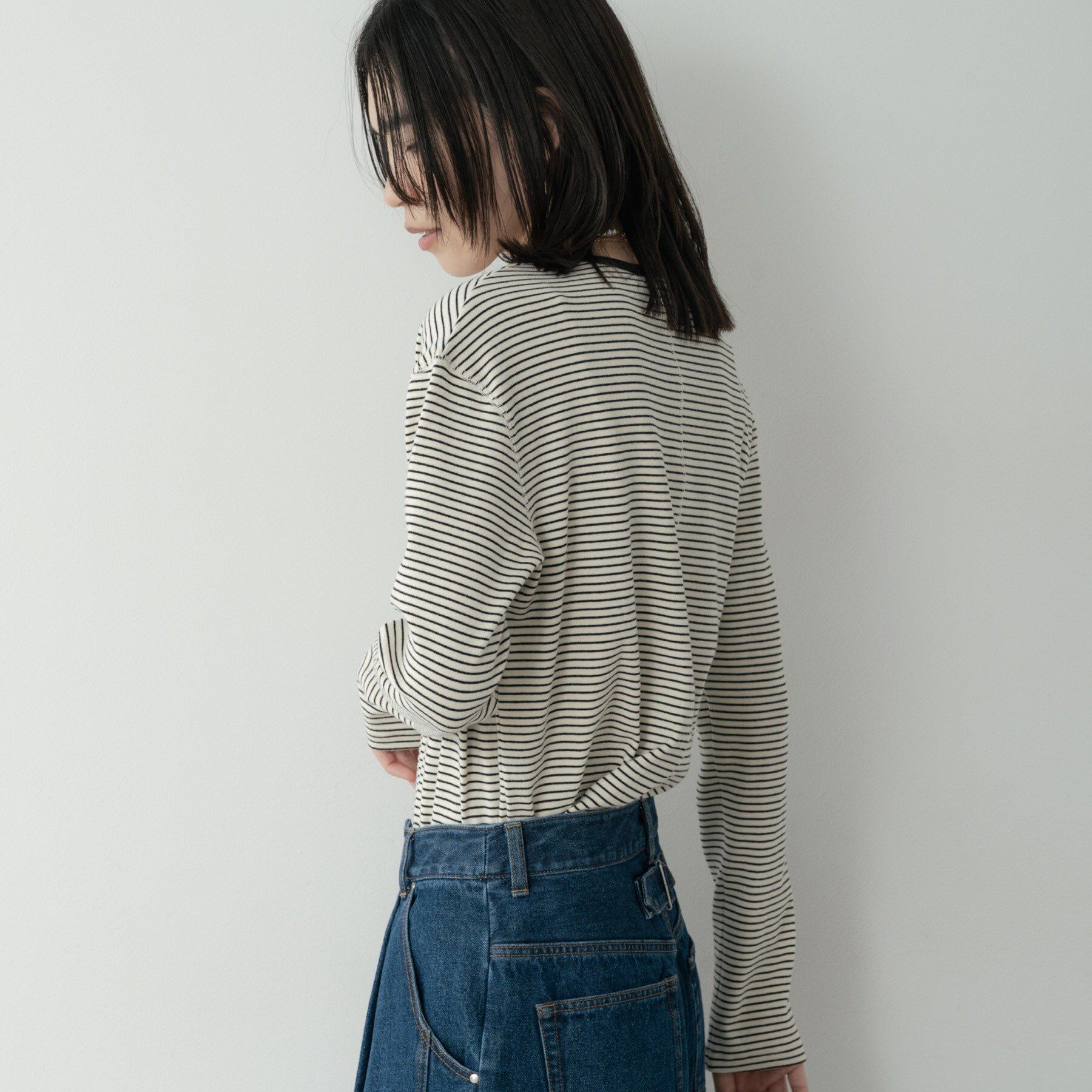 GALLEST「ボーダーカットソー」|Tシャツ・カットソー|