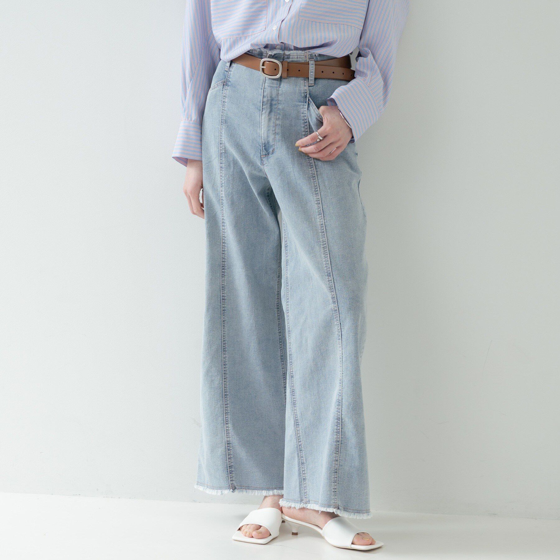 GALLEST「レザーナローベルト」|ベルト|