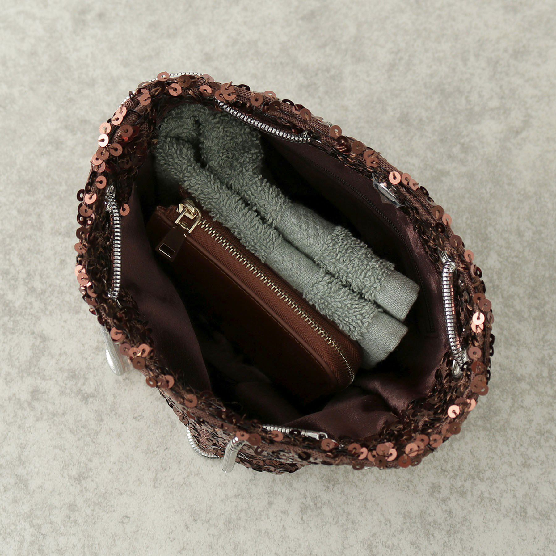 GALLEST「スパンコールミニバッグ」|ショルダー・メッセンジャー|