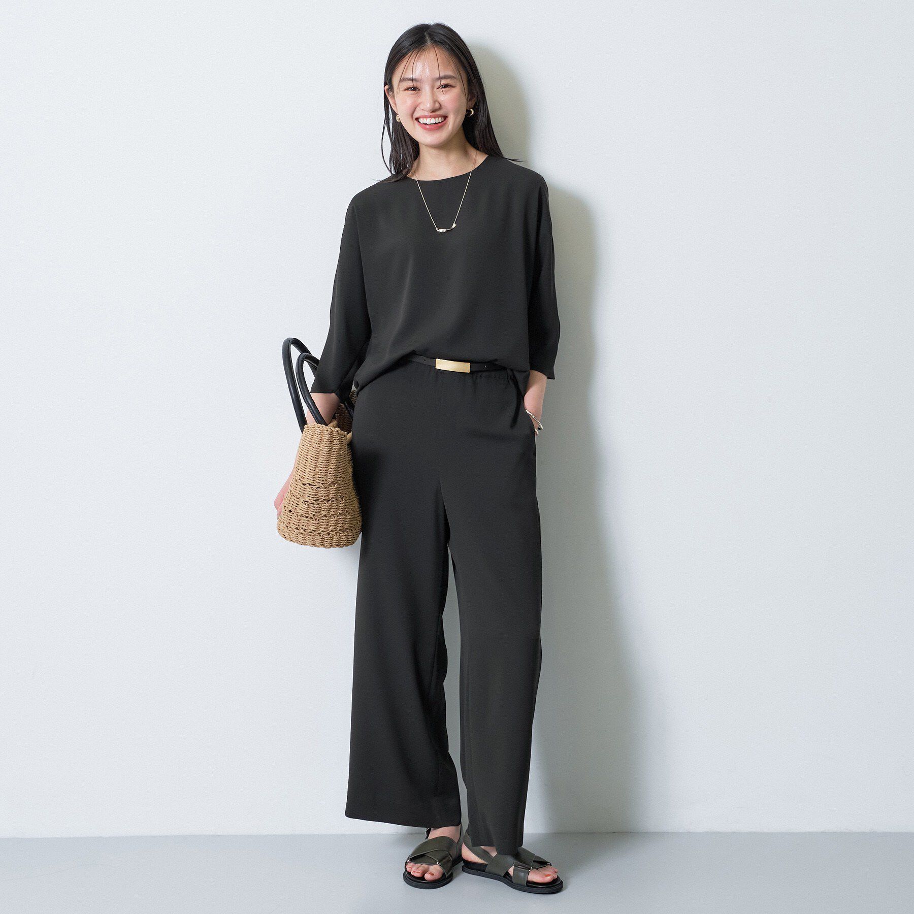 INDIVI「【さらに軽く軽快！／着る日傘】ドルマントップス」|シャツ・ブラウス|