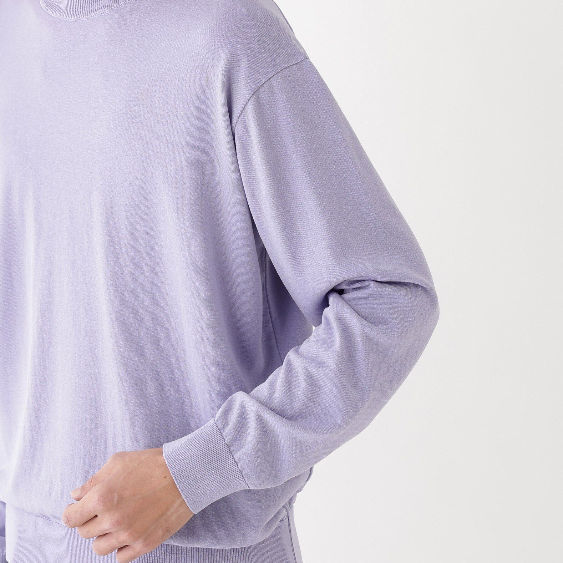 TAKEO KIKUCHI「【THE FLAGSHIP】ウール混シルク プルオーバーニット」|ニット・セーター|