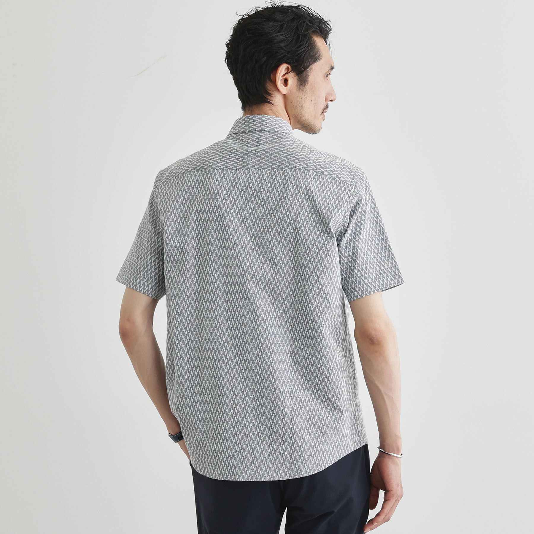 TAKEO KIKUCHI「【播州織り】ドビーストレッチシャツ」|シャツ・ブラウス|