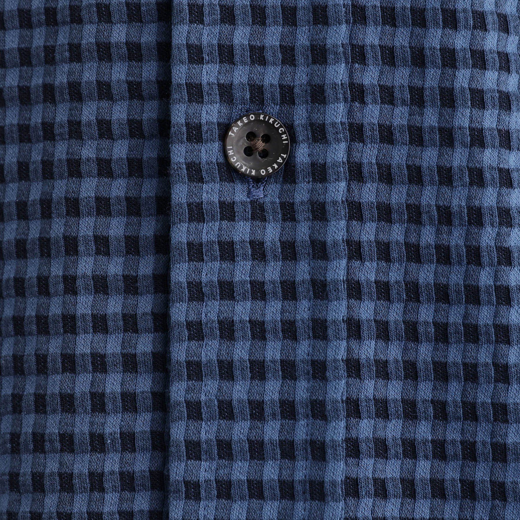 TAKEO KIKUCHI「シアサッカーギンガムチェック ストレッチシャツ」|シャツ・ブラウス|