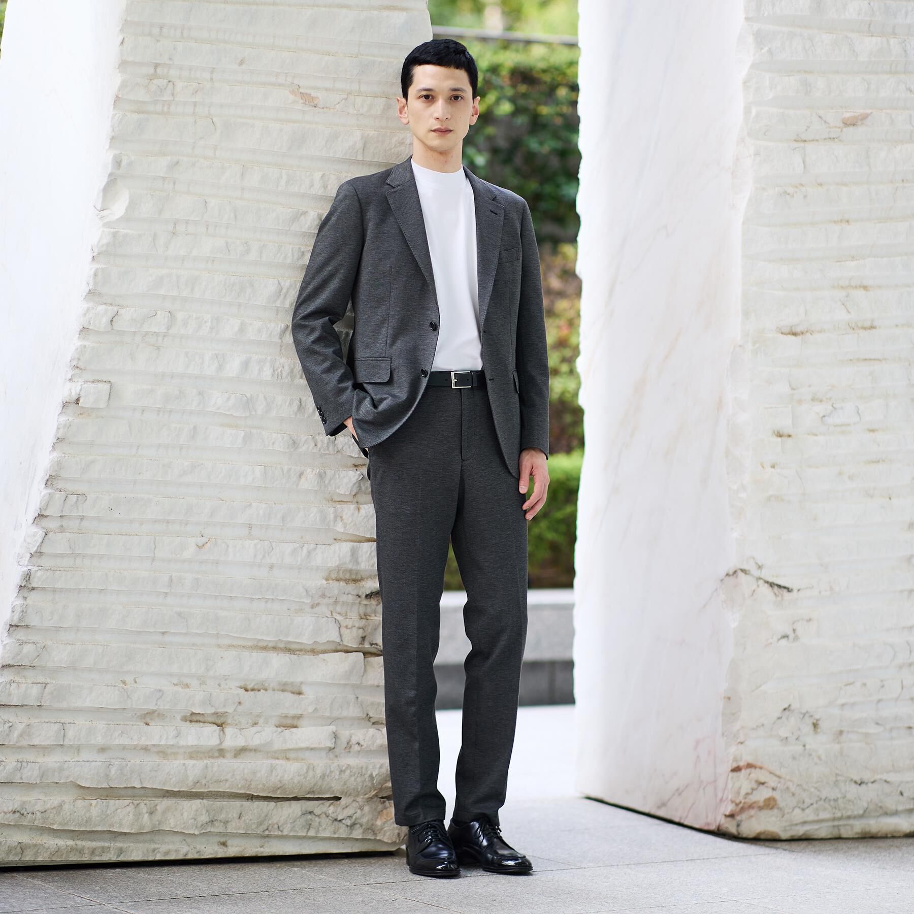 TAKEO KIKUCHI「【None Of Stress】アクティブジャージ 千鳥 ジャケット」|テーラードジャケット|