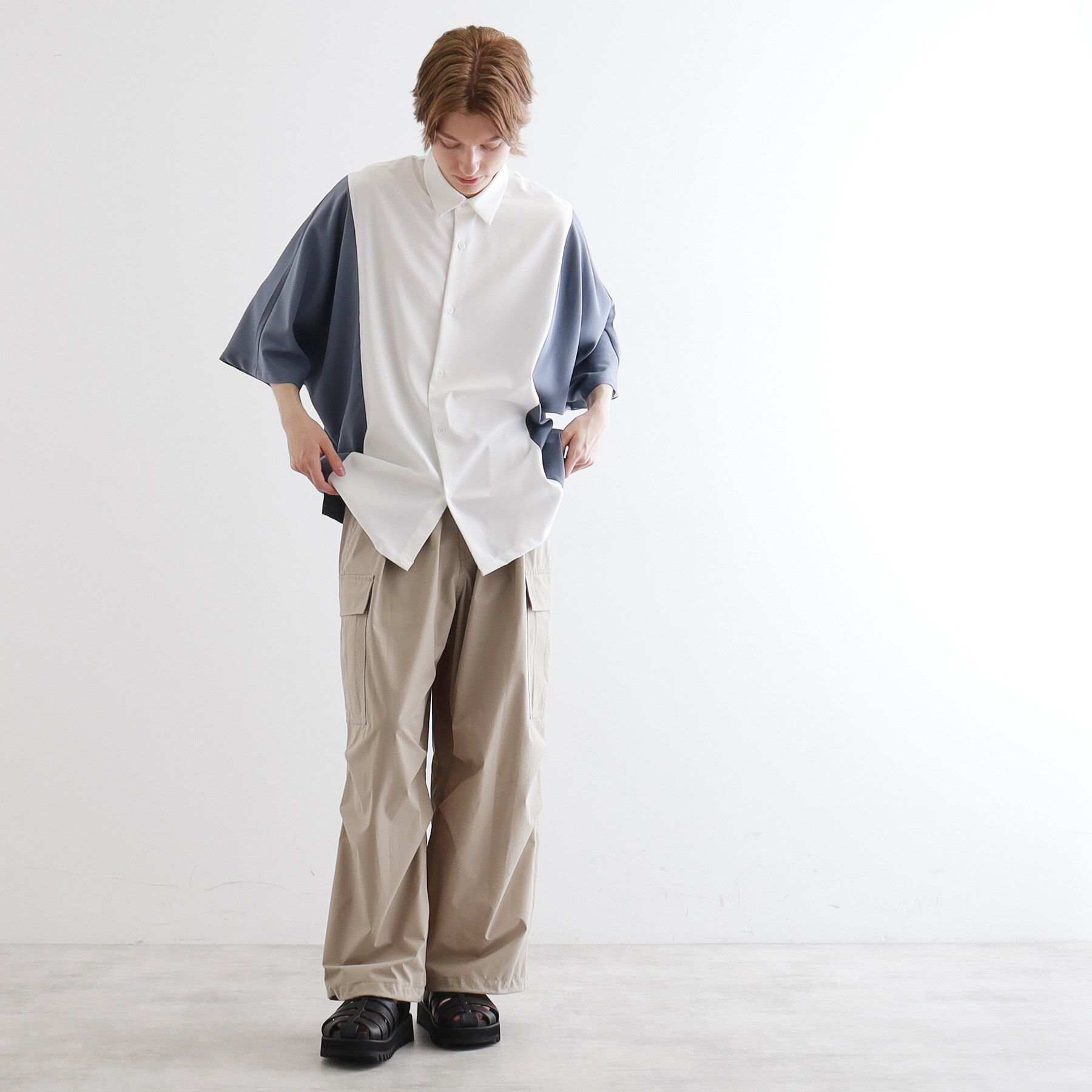 tk.TAKEO KIKUCHI「アソートドルマンシャツ」|シャツ・ブラウス|