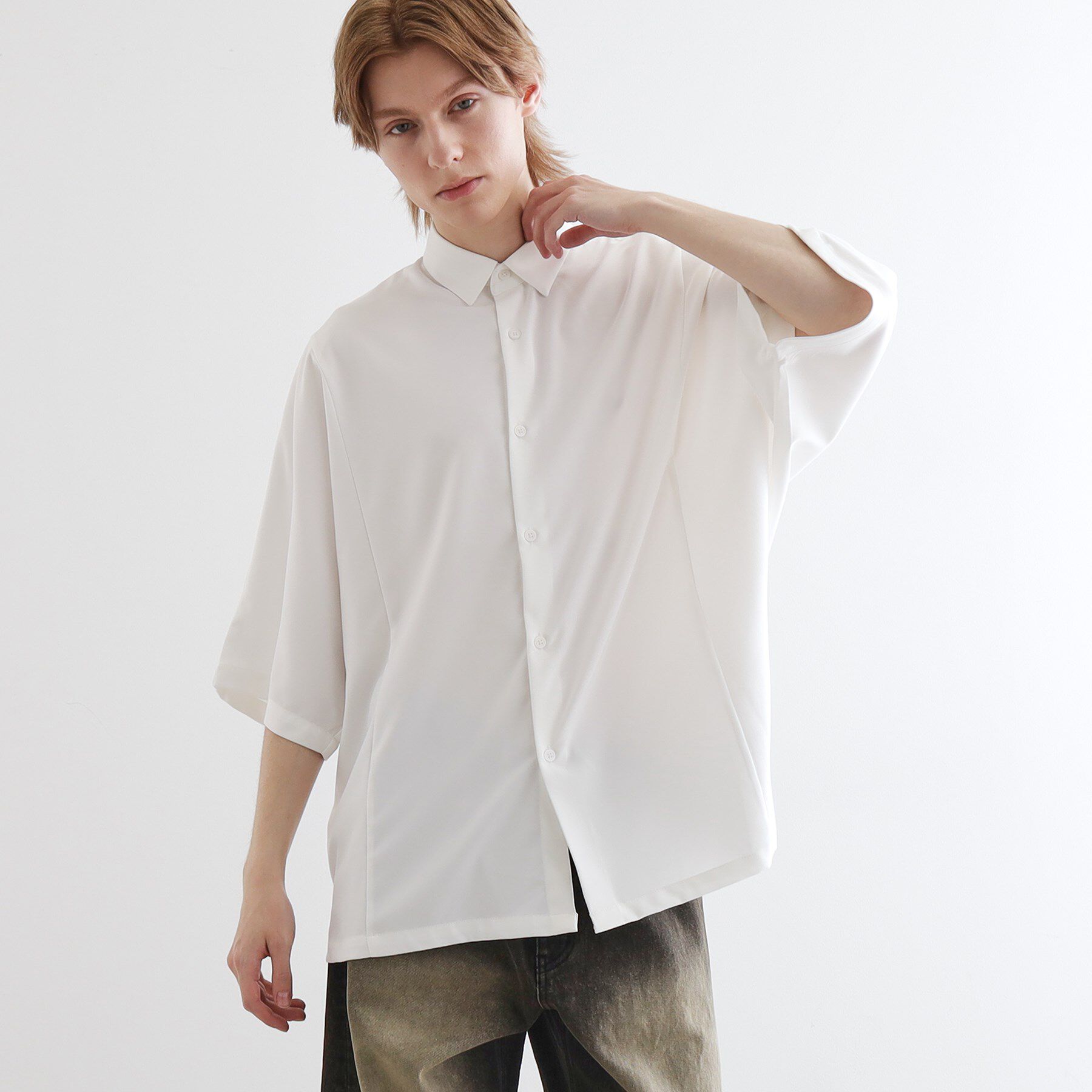 tk.TAKEO KIKUCHI「アソートドルマンシャツ」|シャツ・ブラウス|