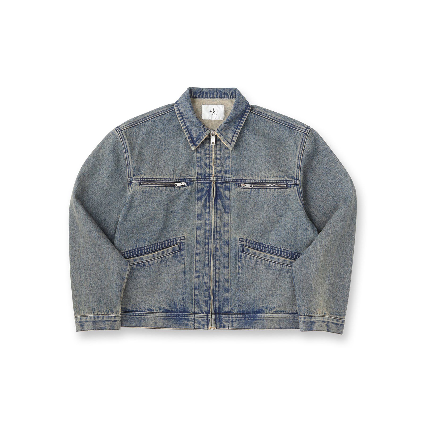 tk.TAKEO KIKUCHI「デニムブルゾン」|デニムジャケット|