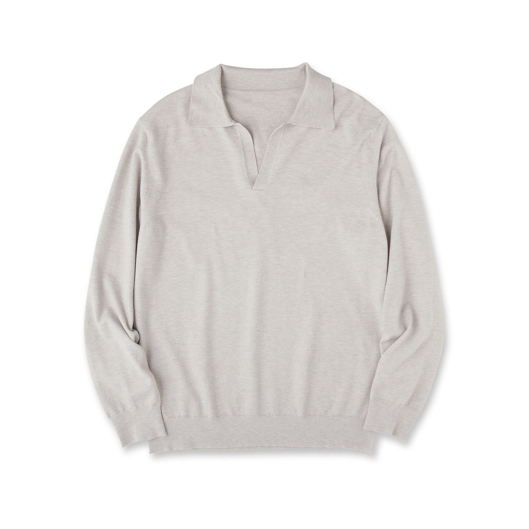 tk.TAKEO KIKUCHI「ハイゲージスキッパーコンパクトポロニット」|ニット・セーター|