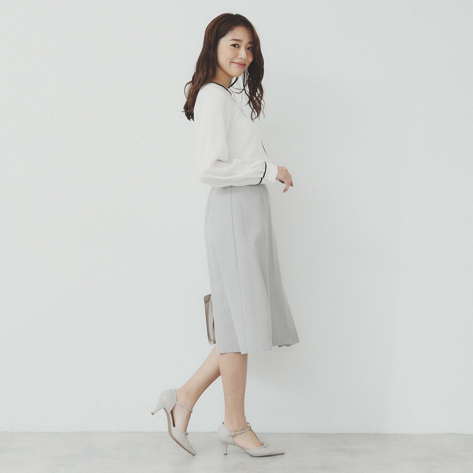 index「Aラインフレアスカート/セットアップ対応可【洗濯機洗い可/イージーアイロン/抗ピル】」|スカート|