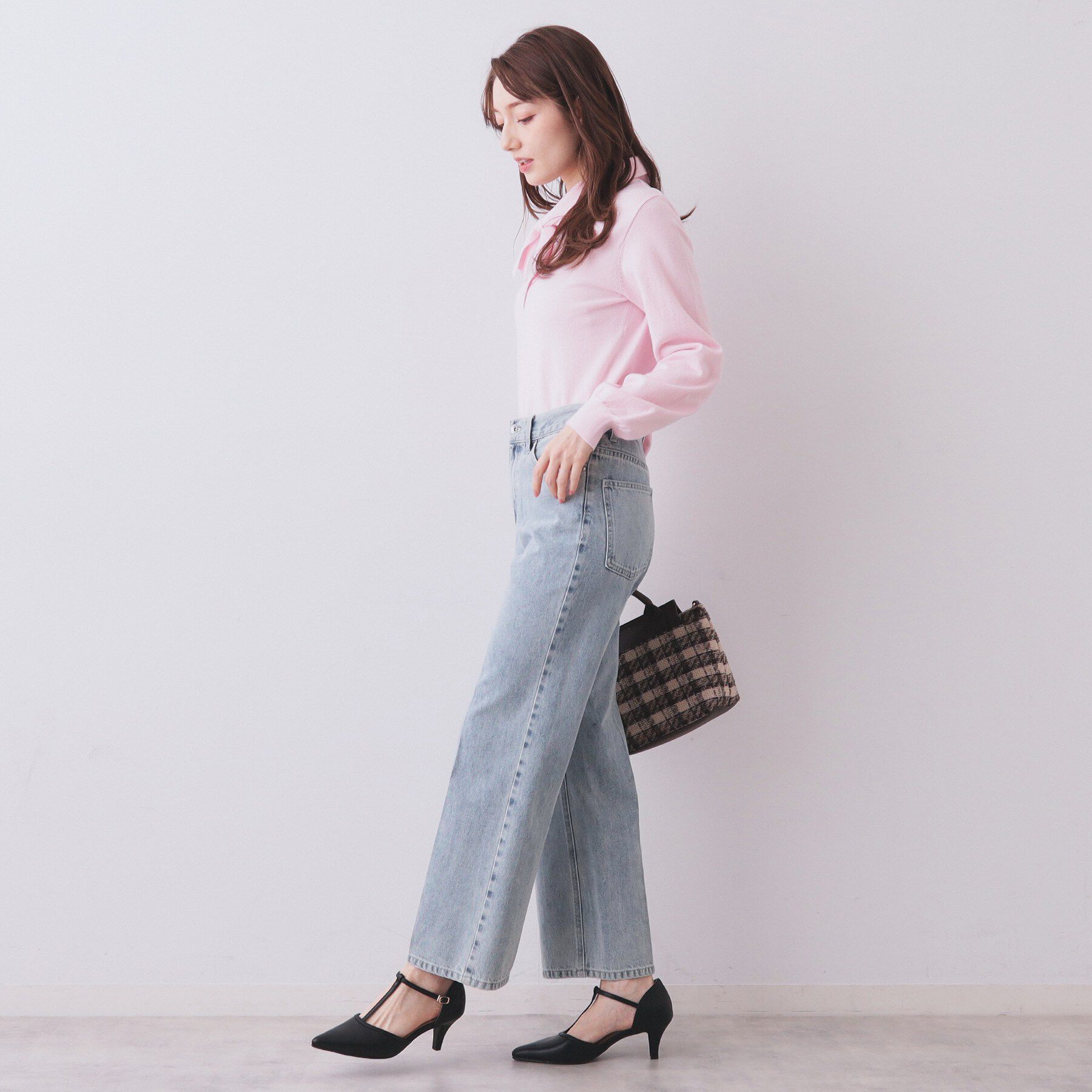 index「ヘンリーパールミニボウタイニット【洗濯機OK】」|ニット・セーター|