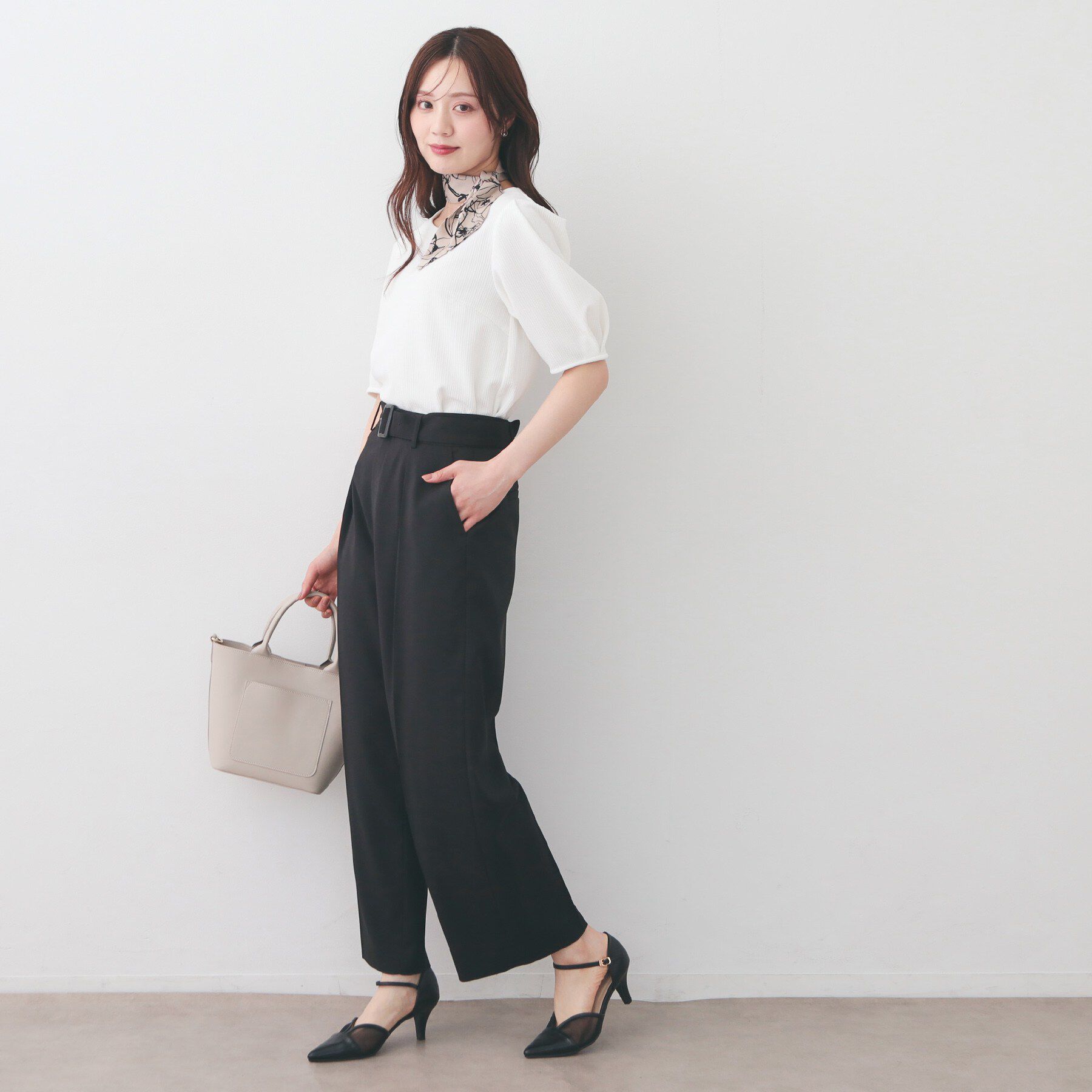 index「タックパフトップス【洗濯機OK/UVケア/接触冷感】」|Tシャツ・カットソー|