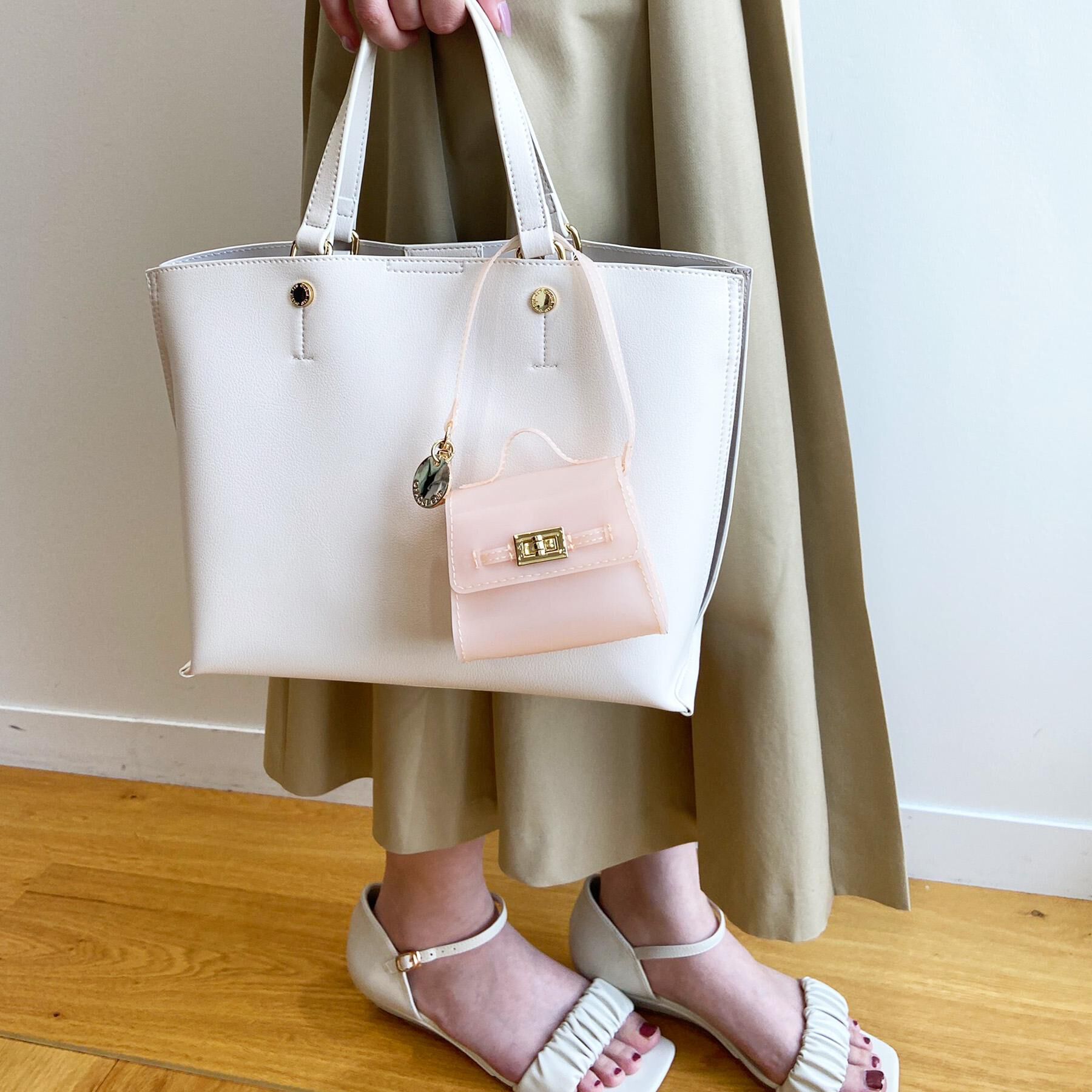 OPAQUE.CLIP「ミニサイズジェリーバッグチャーム」|キーケース|