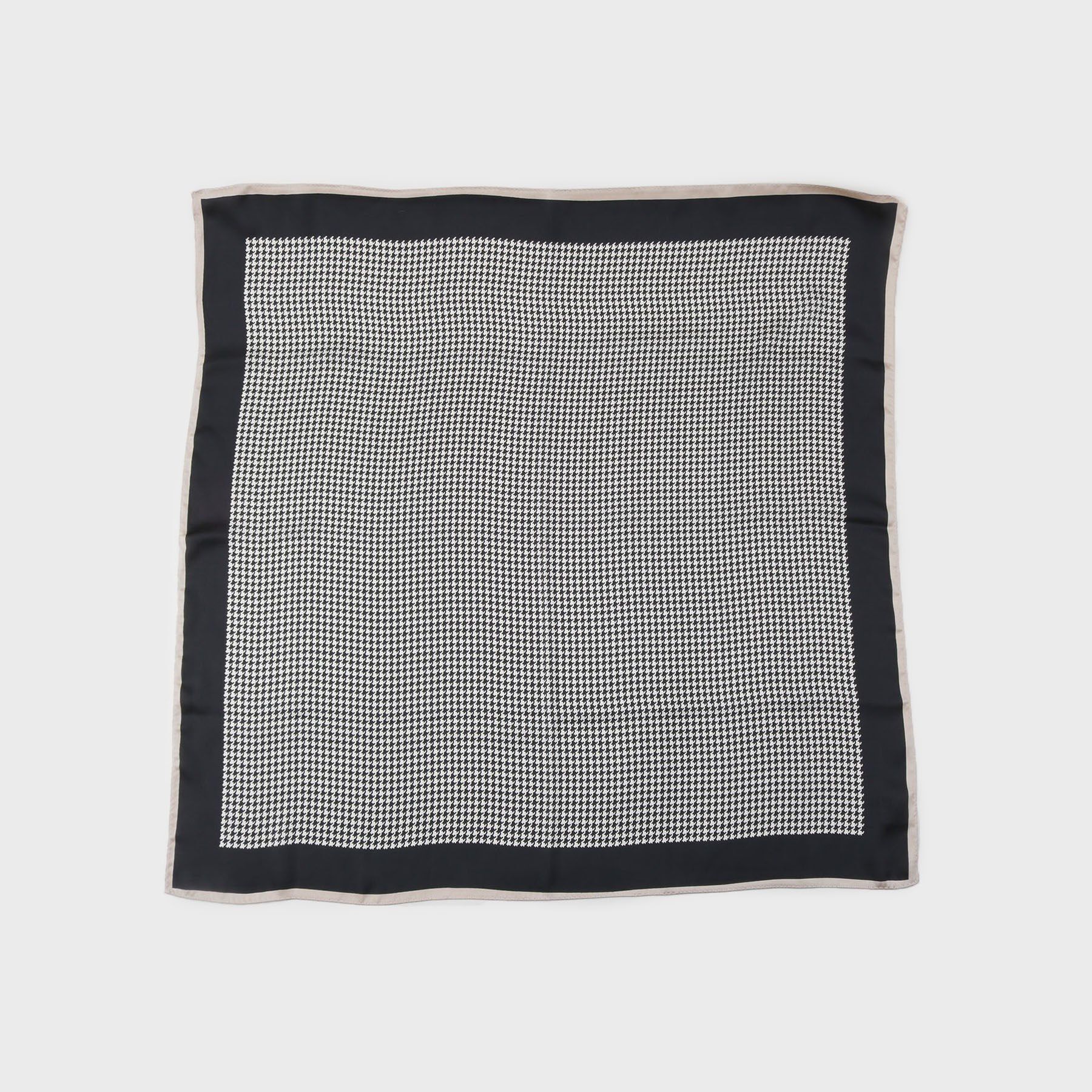 OPAQUE.CLIP「柄アソートスクエア大判スカーフ」|バンダナ・スカーフ|ブラック(019)