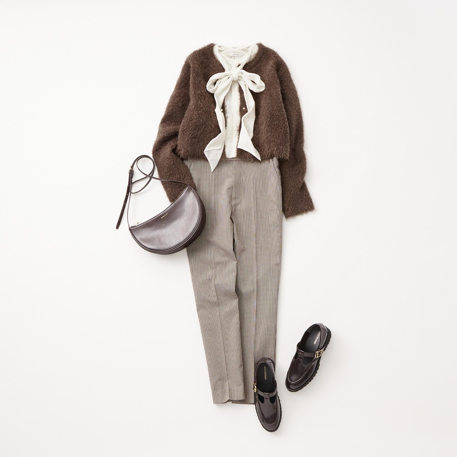 OPAQUE.CLIP「2WAYシアーボウタイブラウス【洗濯機洗い可】」|シャツ・ブラウス|