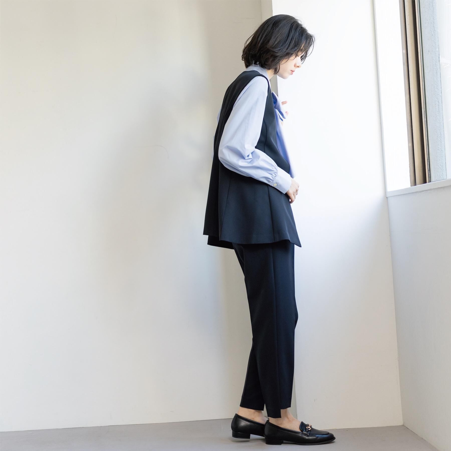 OPAQUE.CLIP「ステップヘムテーパードパンツ/セットアップ対応可【洗濯機OK】」|その他|