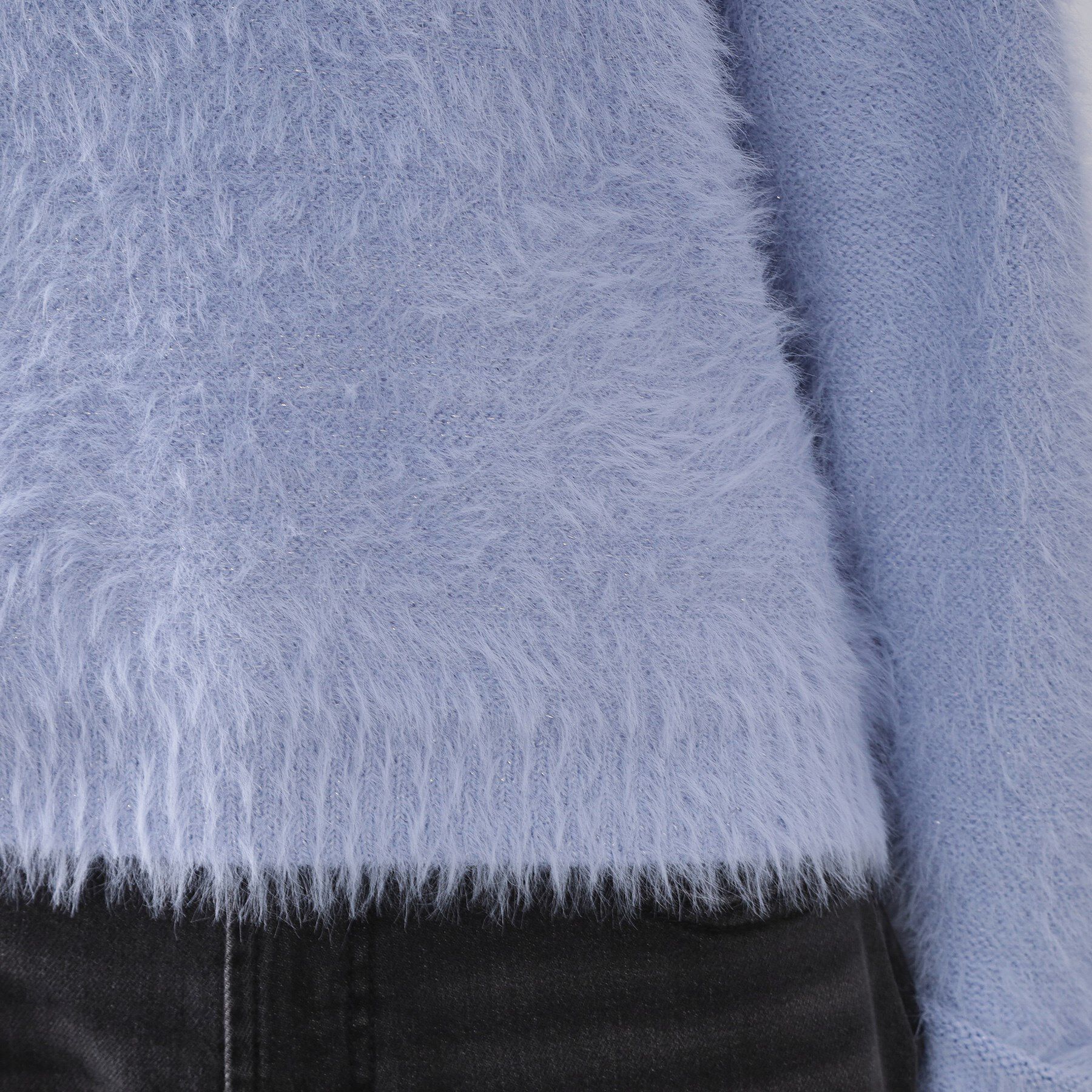 OPAQUE.CLIP「ラメシャギーニット【洗濯機OK】」|ニット・セーター|