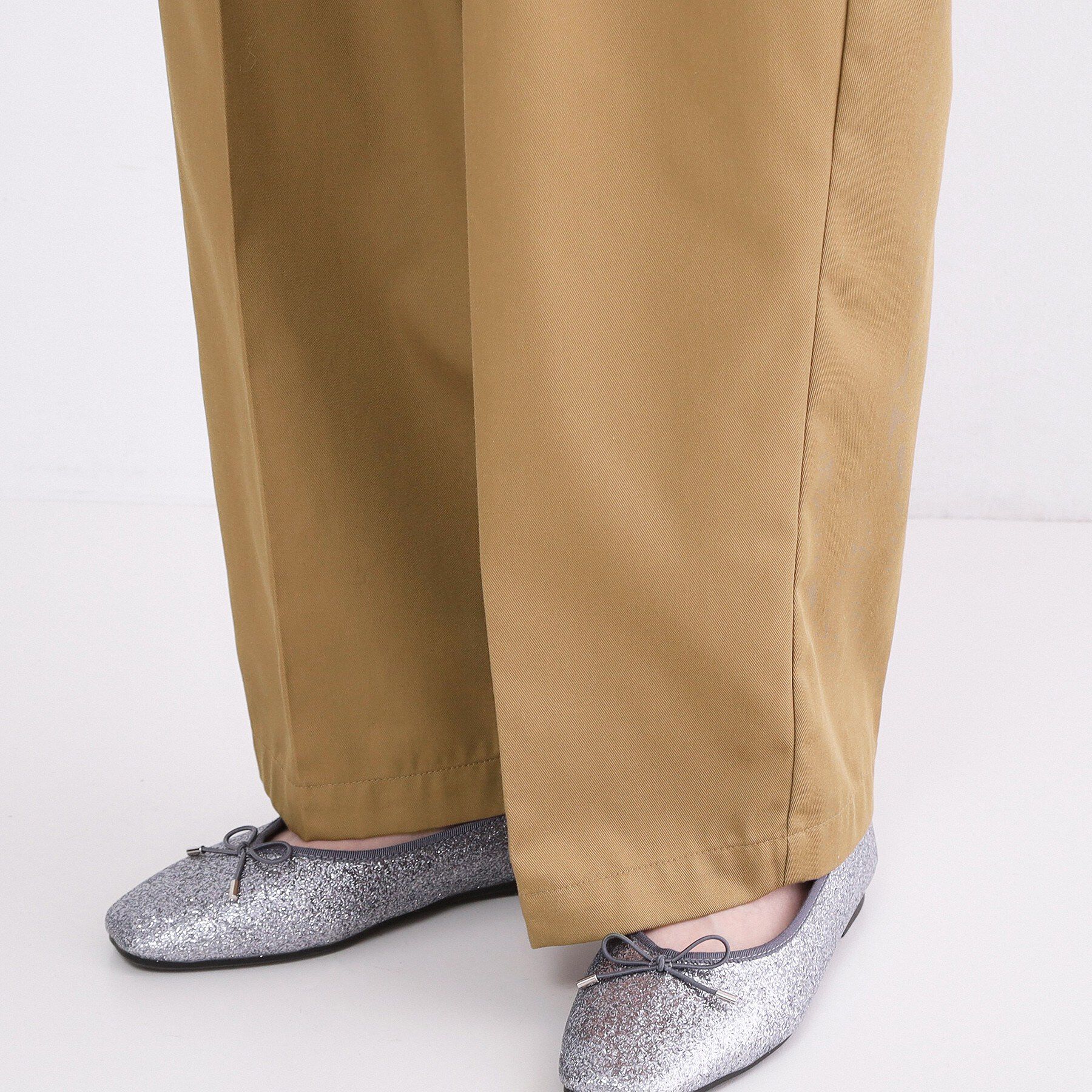 OPAQUE.CLIP「バレルレッグチノパンツ【洗濯機OK】」|その他|