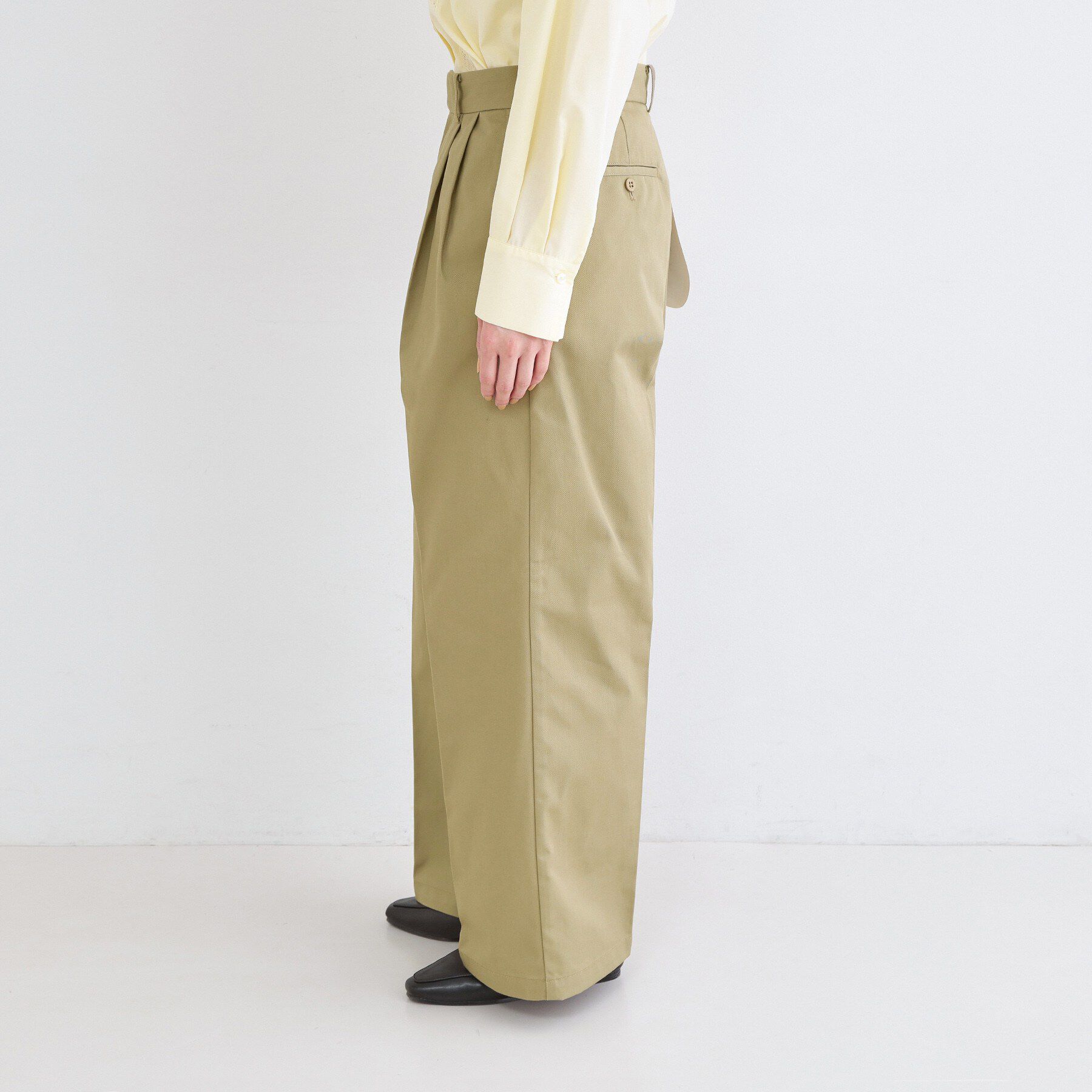 OPAQUE.CLIP「【Dickies(R)&times;OPAQUE.CLIP】ツータックワイドパンツ」|その他|