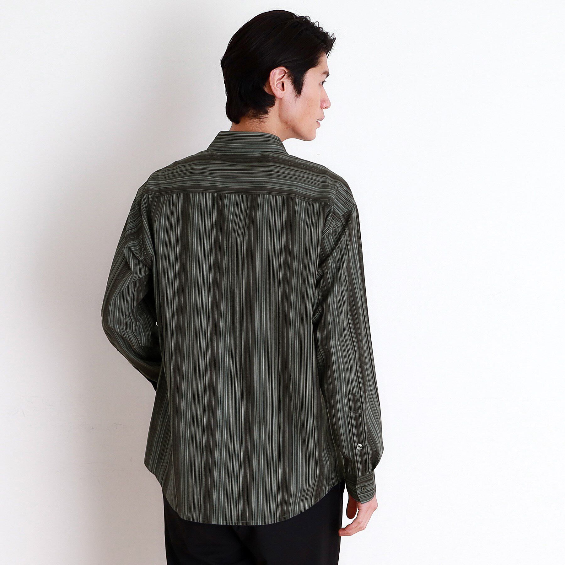 THE SHOP TK「マルチストライプ長袖シャツ」|シャツ・ブラウス|