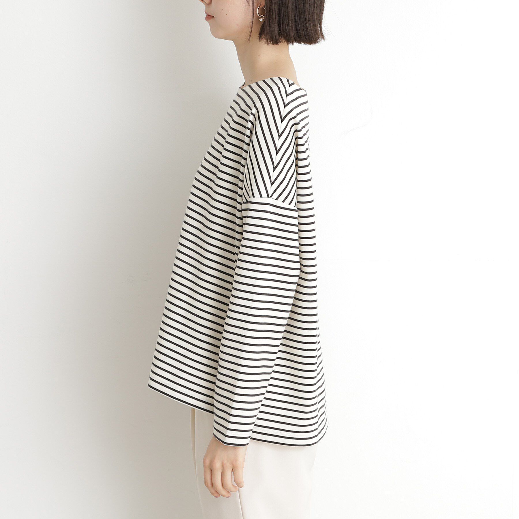 THE SHOP TK「ドロップショルダープルオーバー【洗える】」|Tシャツ・カットソー|