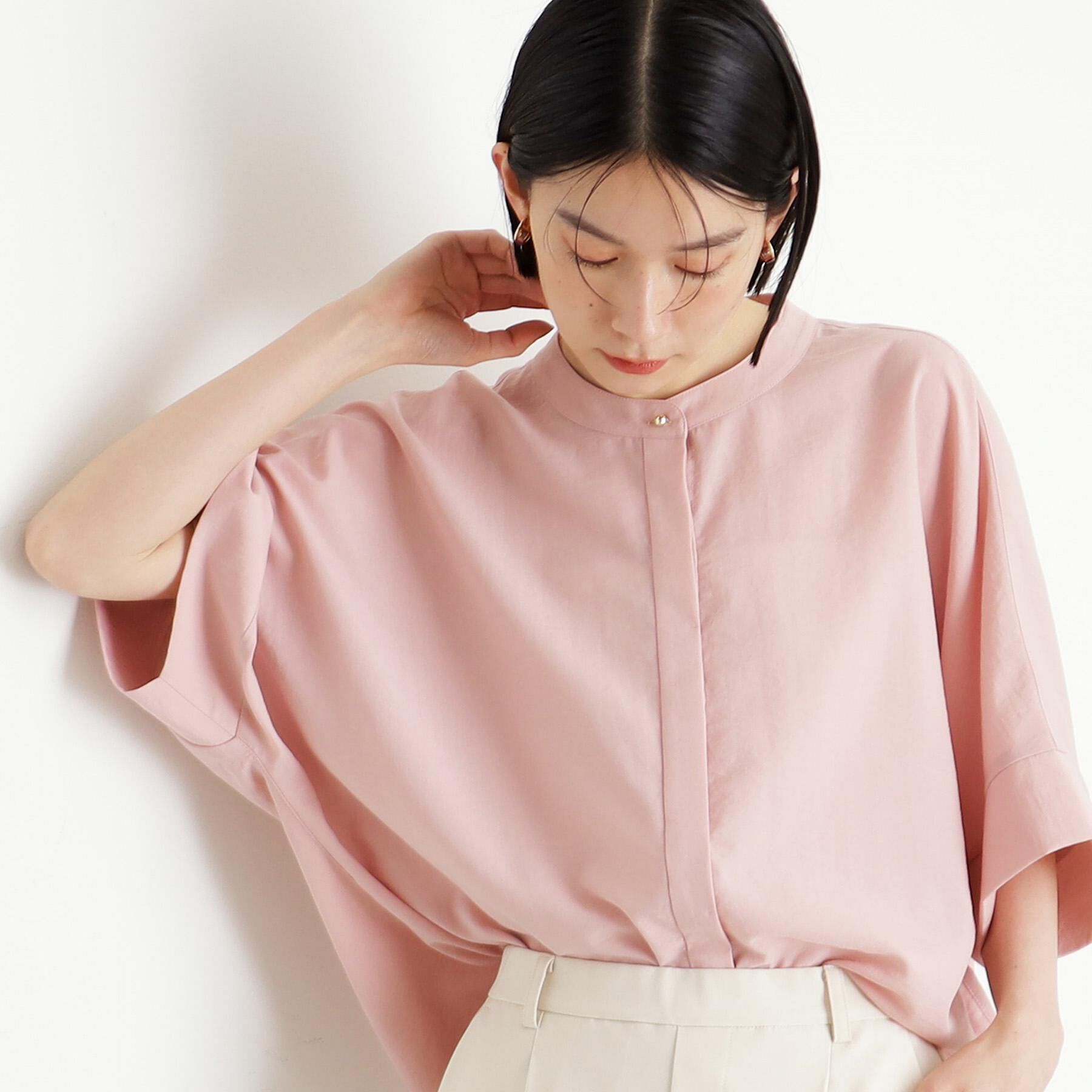 THE SHOP TK「ドルマンブラウス【7色展開/洗濯機OK/体型カバー】」|シャツ・ブラウス|