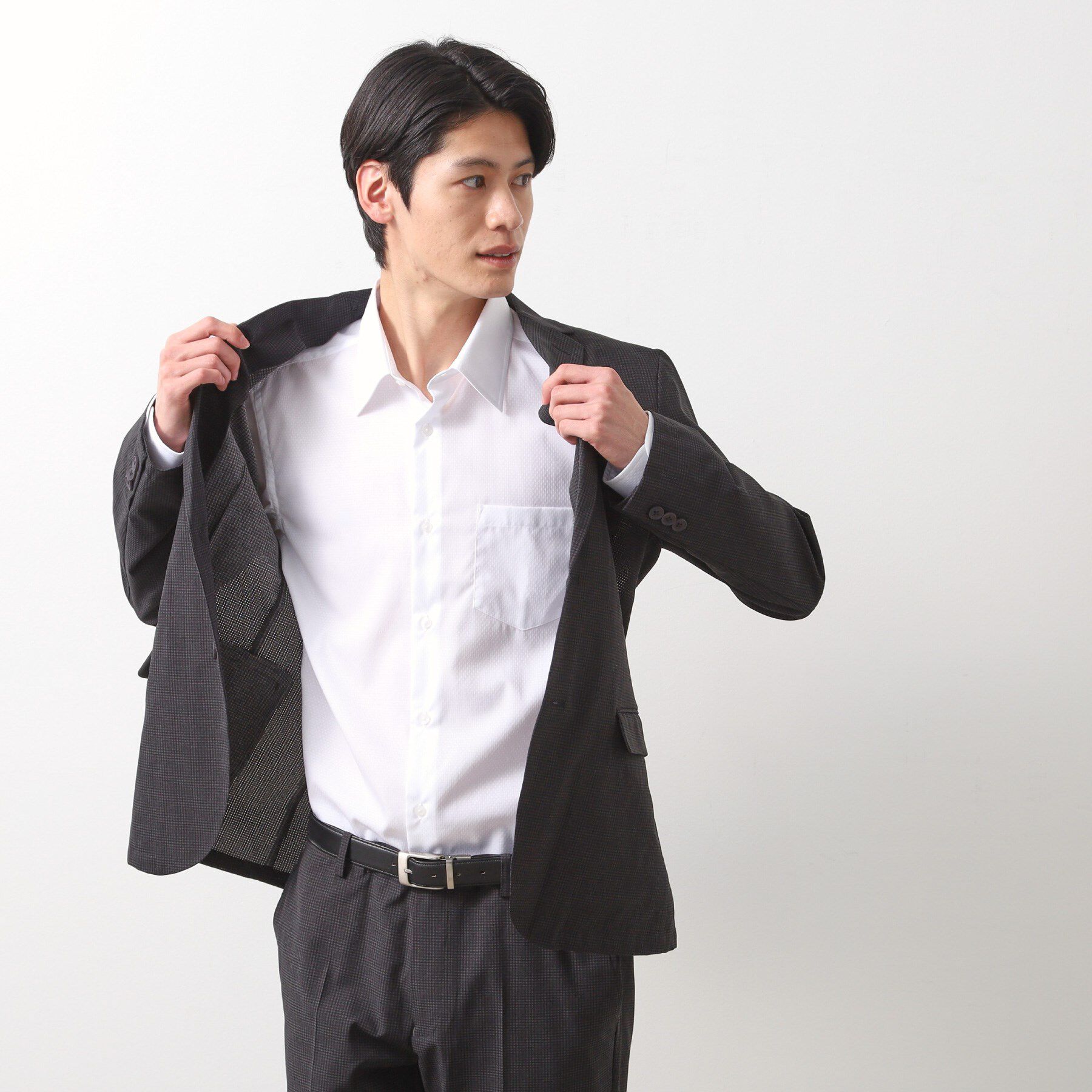 THE SHOP TK「ライトドッツジャケット【セットアップ可/洗濯機OK】」|テーラードジャケット|