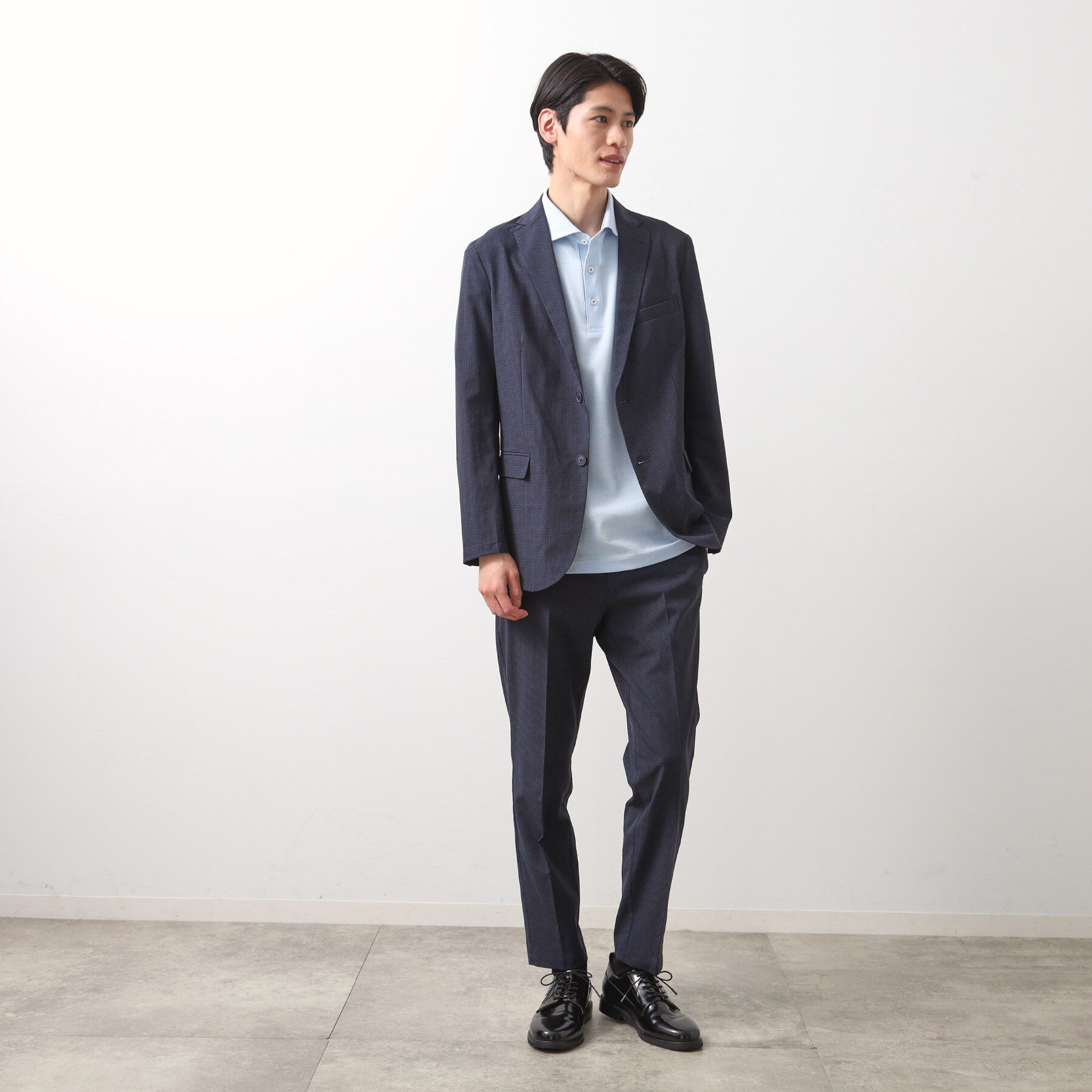 THE SHOP TK「ライトドッツジャケット【セットアップ可/洗濯機OK】」|テーラードジャケット|