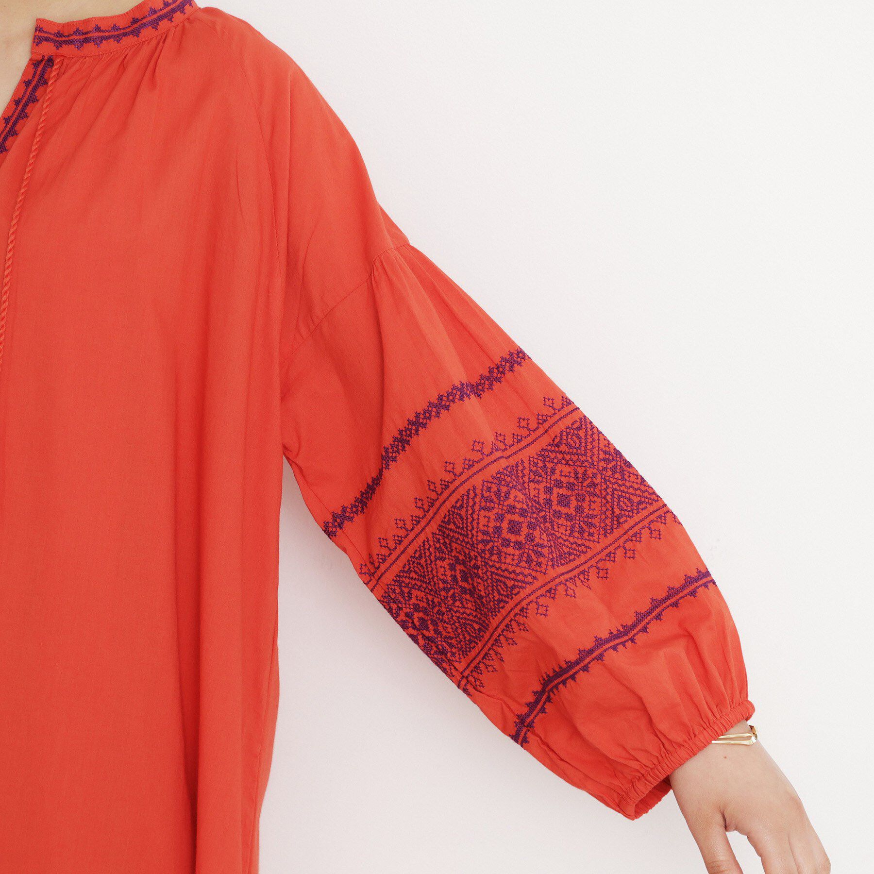 THE SHOP TK「刺繍ワンピース【洗濯機OK】」|ワンピース|