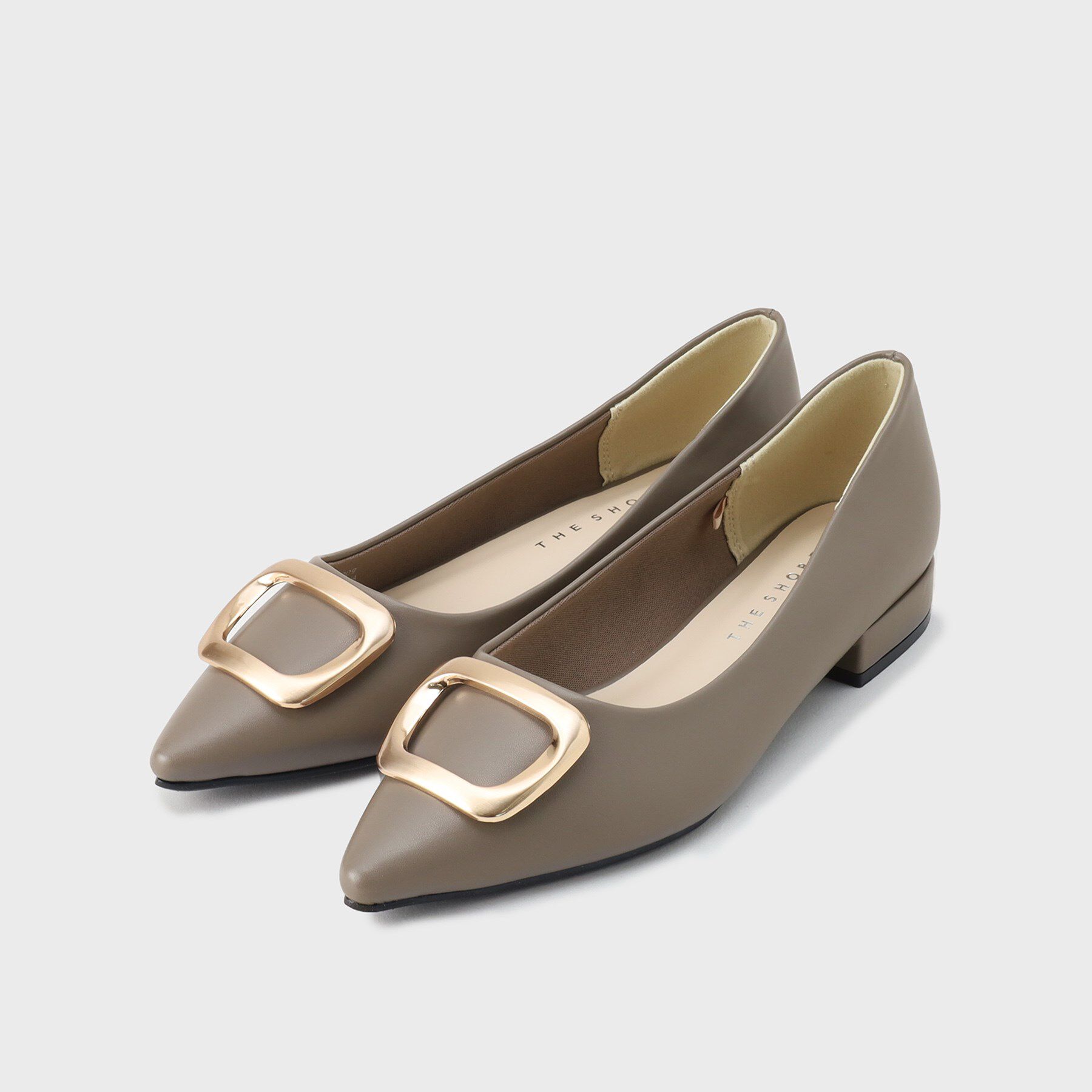THE SHOP TK「バックルパンプス」|パンプス|トープ(054)
